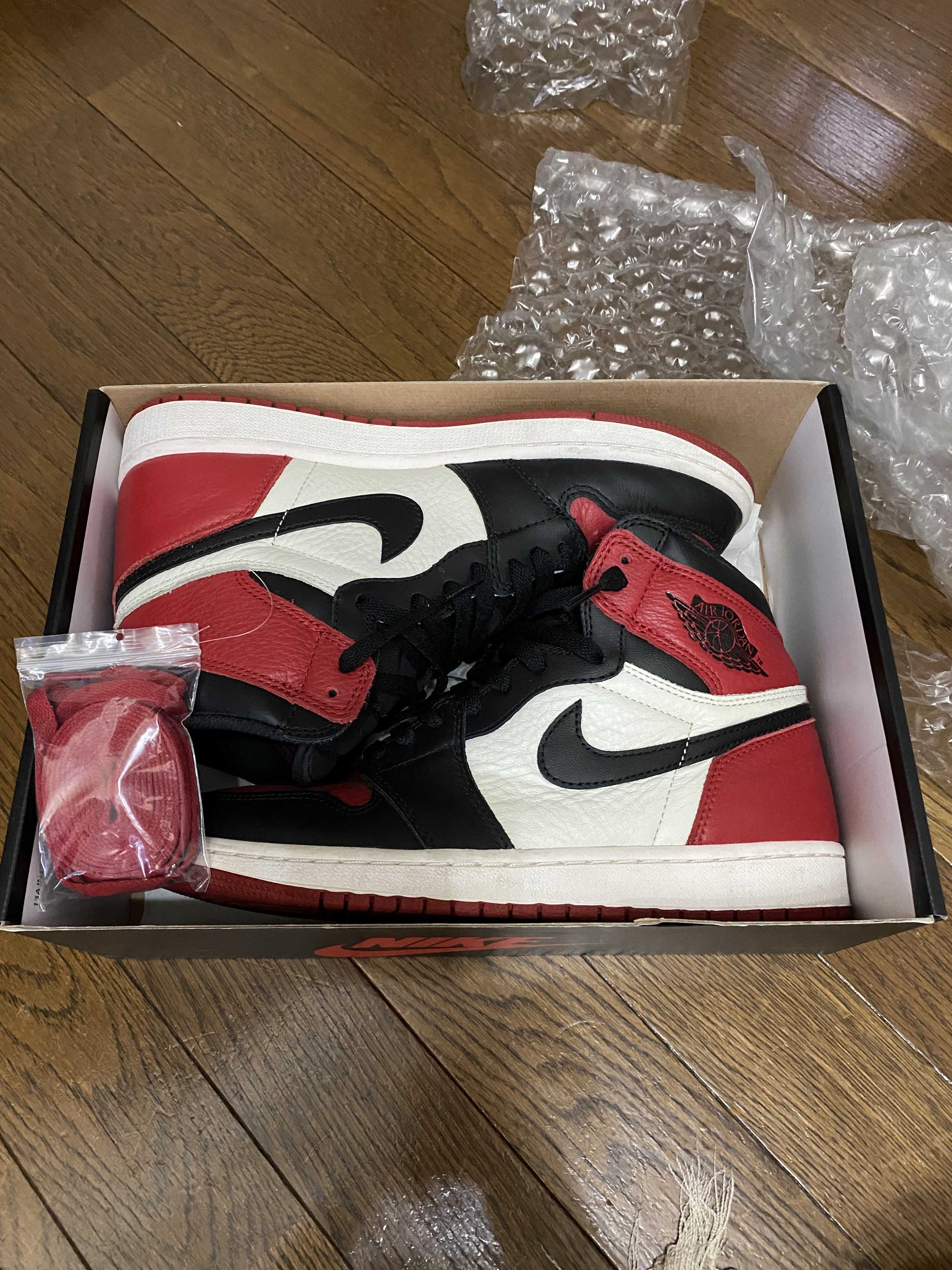 Nike Air Jordan 1 Retro High OG "Bred Toe"
