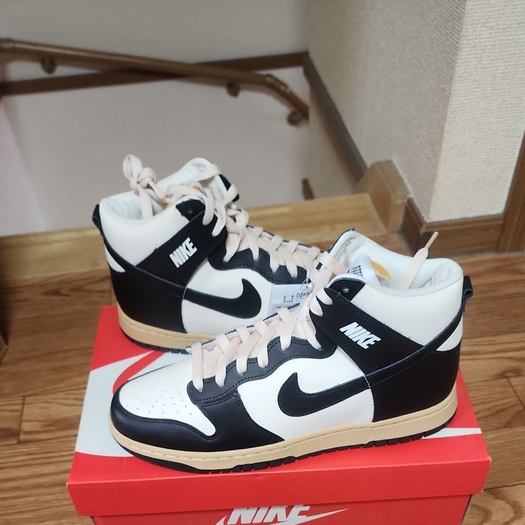 Nike Women's Dunk High "Black and Sail"