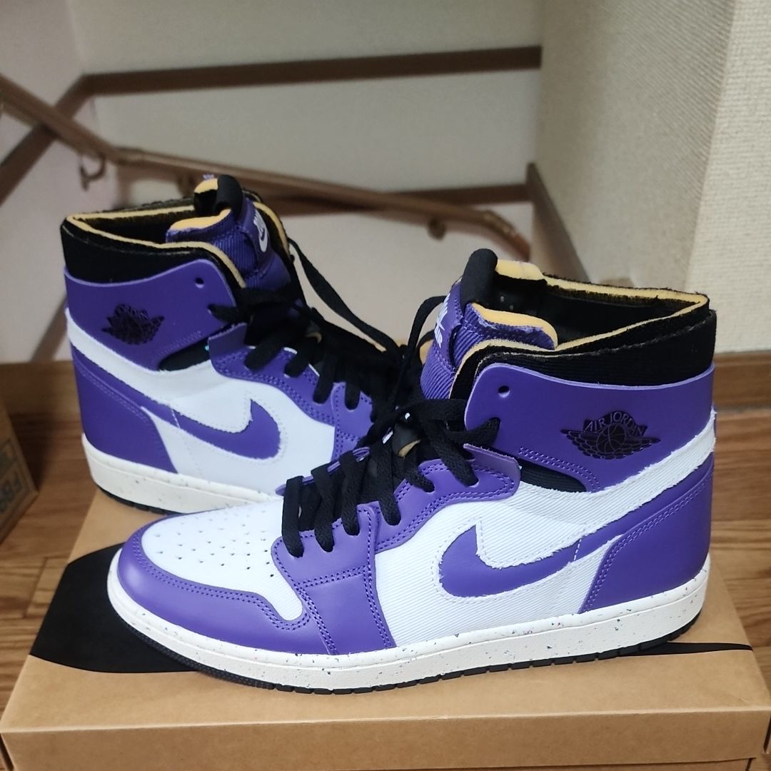 Nike Air Jordan 1 High Zoom Comfort "Purple/White/Black"