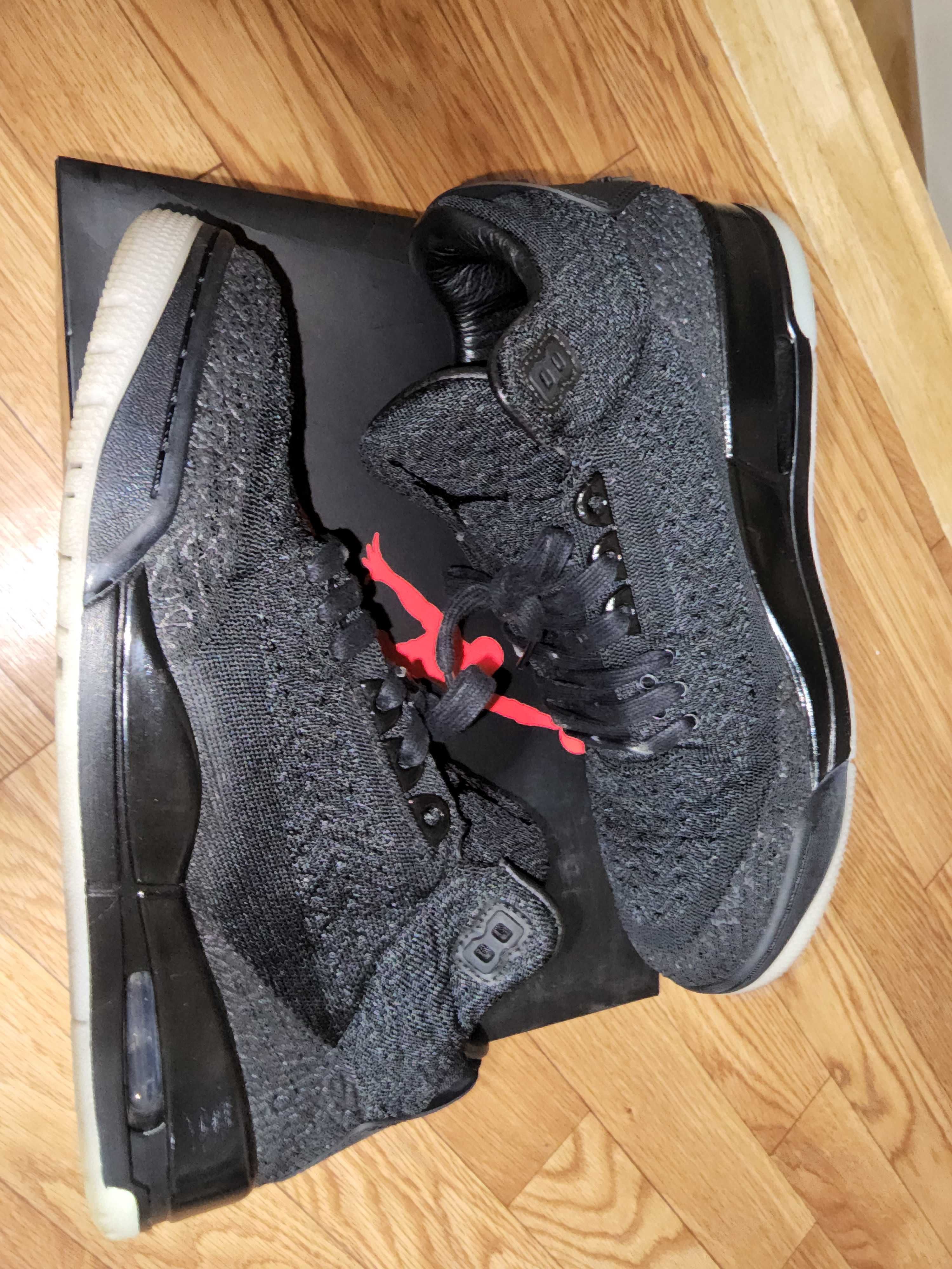 Nike Air Jordan 3 Retro Flyknit "Black"