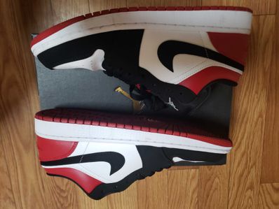 Nike Air Jordan 1 Low "Black Toe"