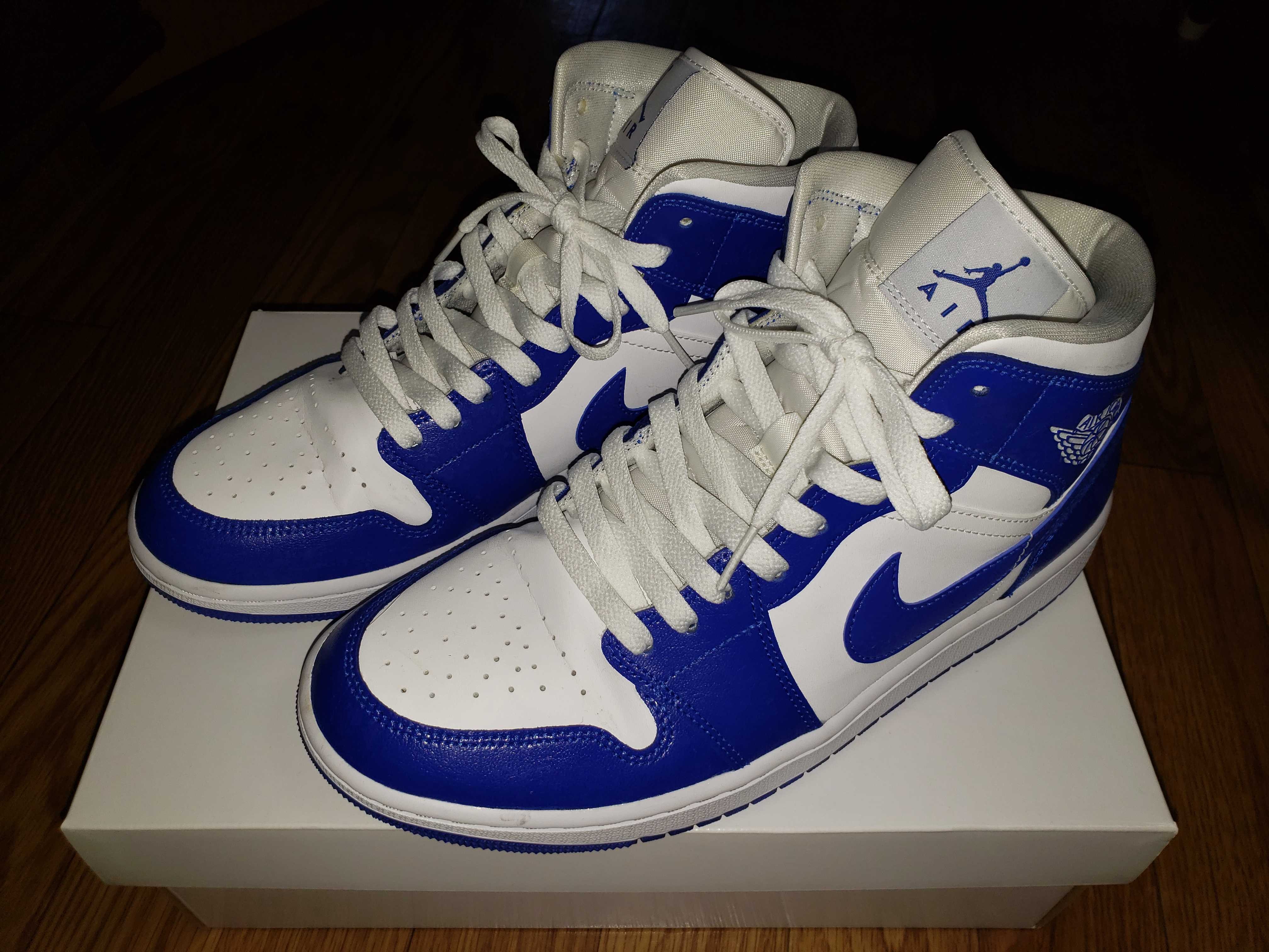 Nike Women's Air Jordan 1 Mid "Kentucky Blue"