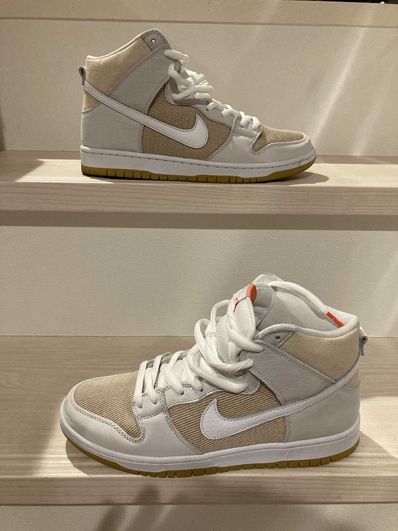 Nike SB Dunk High Pro ISO "Orange Label Unbleached Natural"