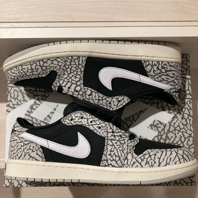 Nike Air Jordan 1 Retro Low OG "Black Cement"