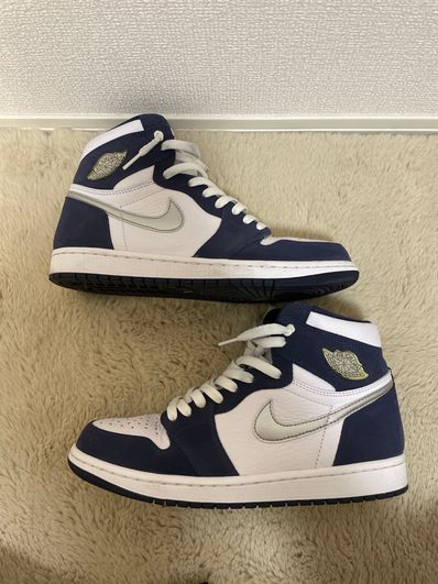 Nike Air Jordan 1 High OG CO.JP "White/Midnight Navy" (2020)(ブリーフケースなし)