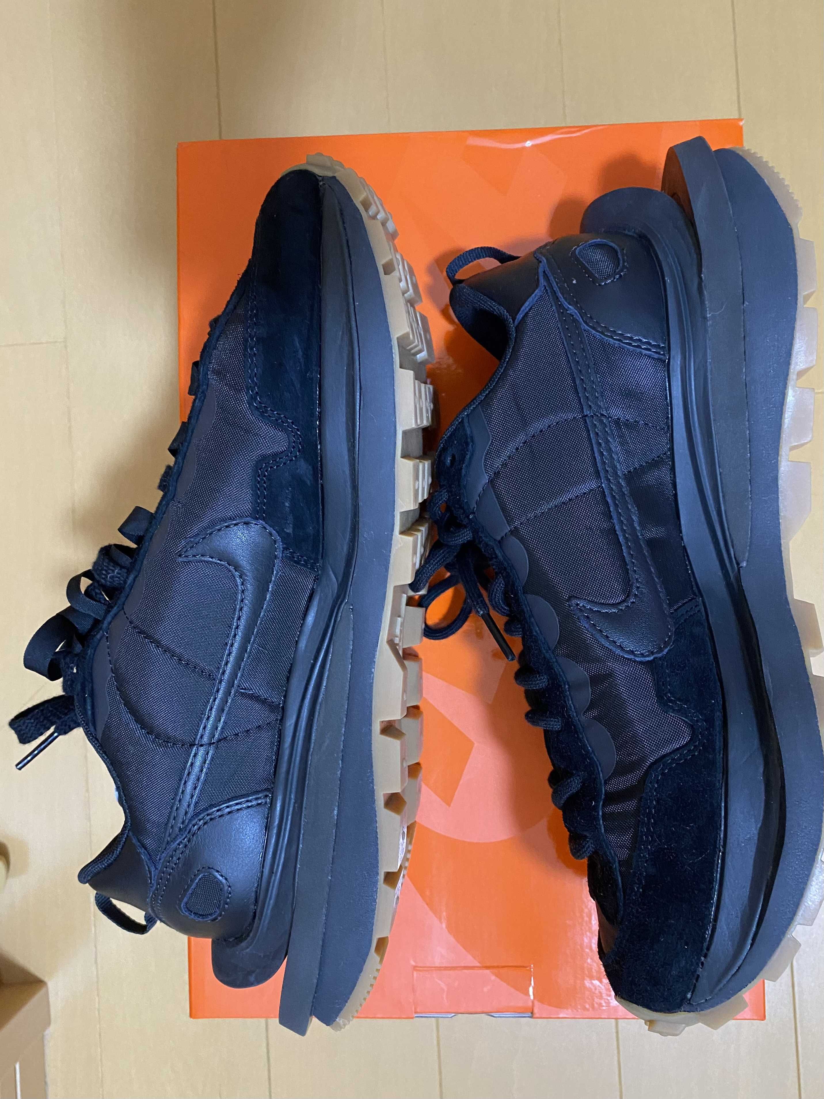 sacai × Nike VaporWaffle "Black Gum"