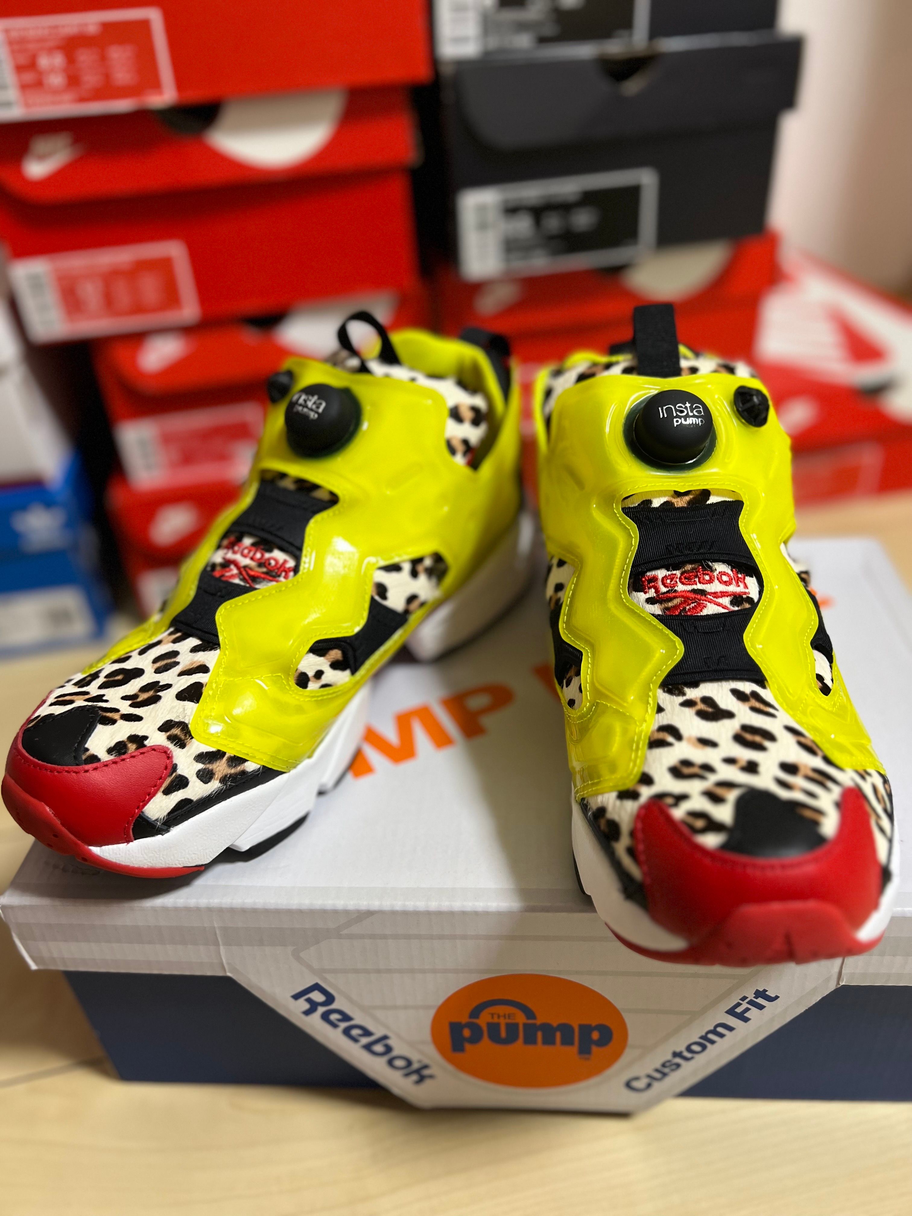 REEBOK × ATMOS INSTAPUMP FURY "CITRON ANIMAL"