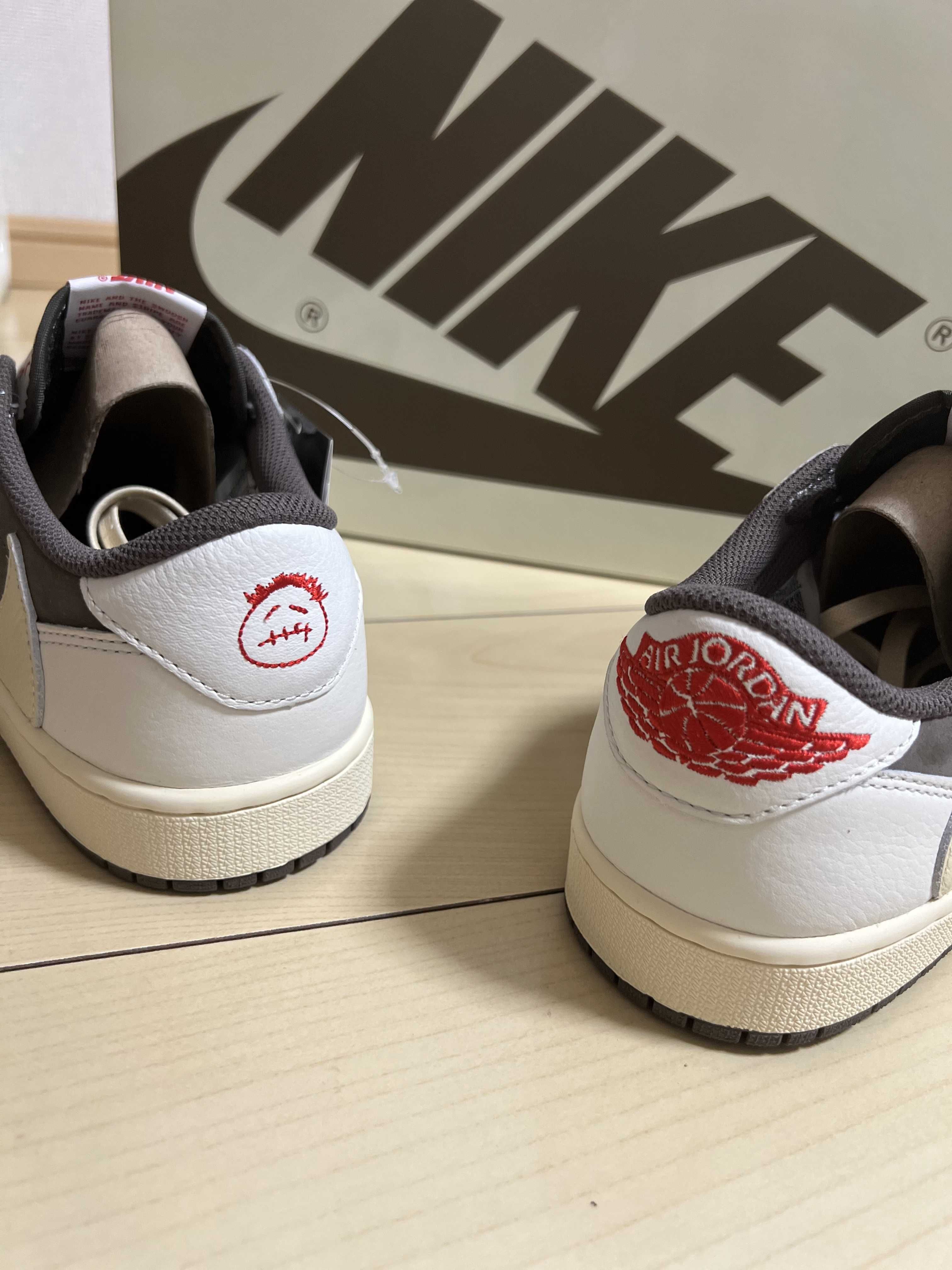 Travis Scott × Nike Air Jordan 1 Low OG SP "Reverse Mocha/Sail and Ridgerock"
