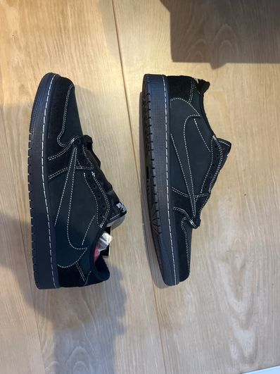 Travis Scott × Nike Air Jordan 1 Low OG SP "Black Phantom"