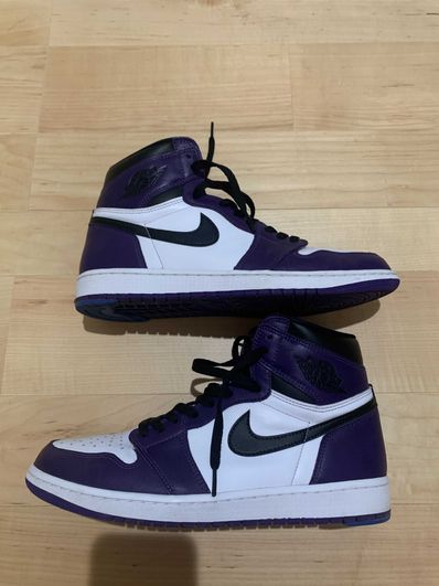 Nike Air Jordan 1 Retro High OG "Court Purple White/Black" (2020)