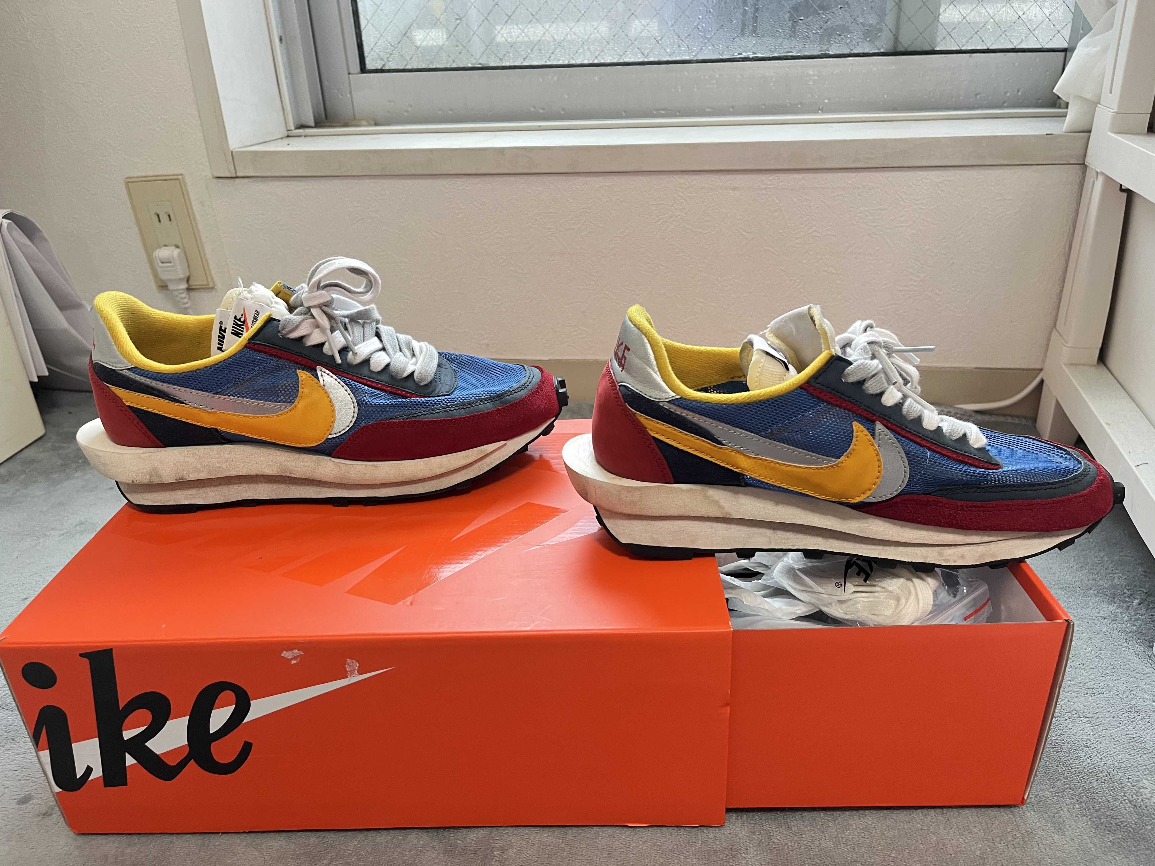 sacai × Nike LDV Waffle "Red/Blue"