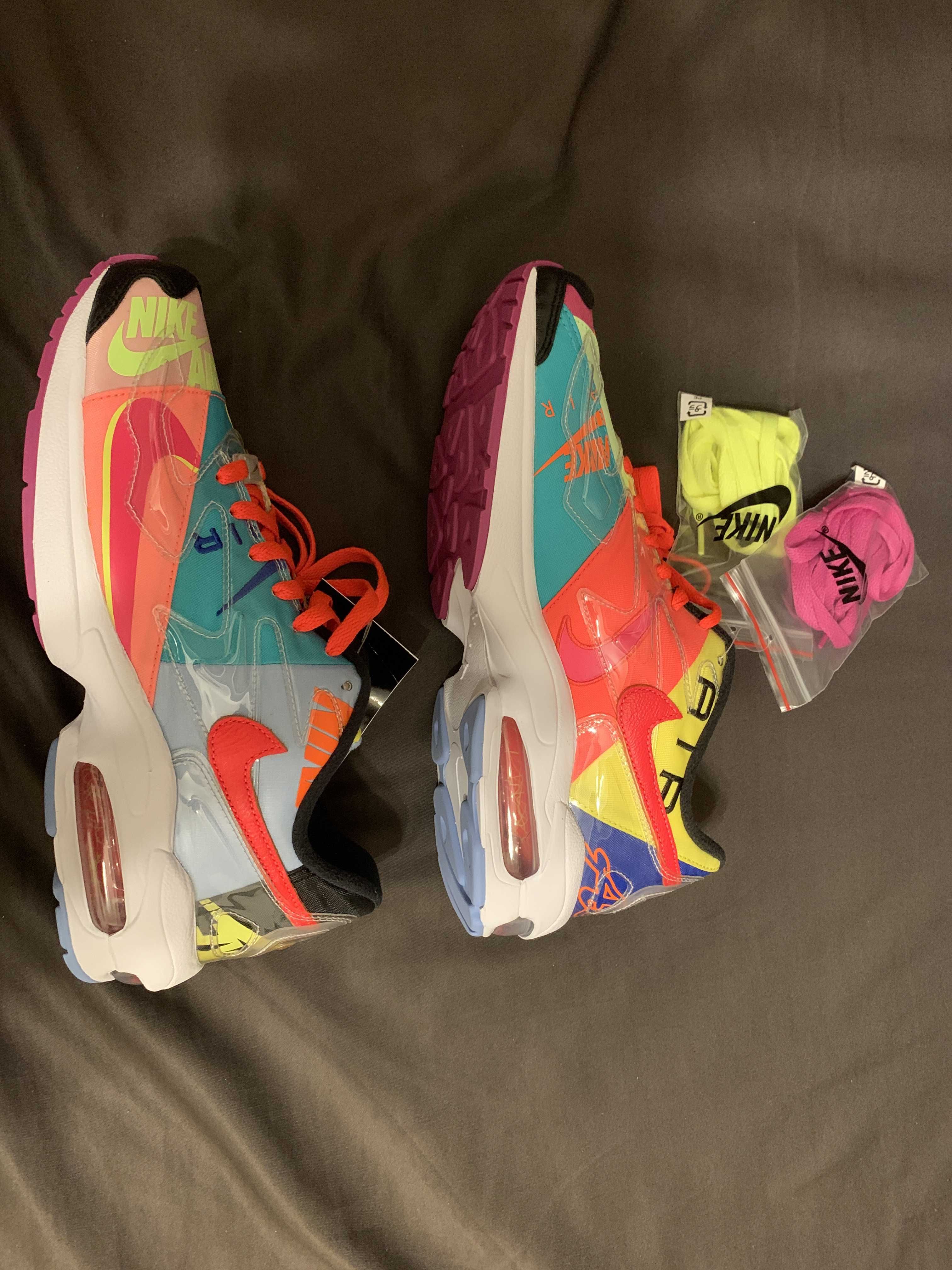 atmos × Nike Air Max 2 Light "Multi" (BV7406-001/CJ6200-001)