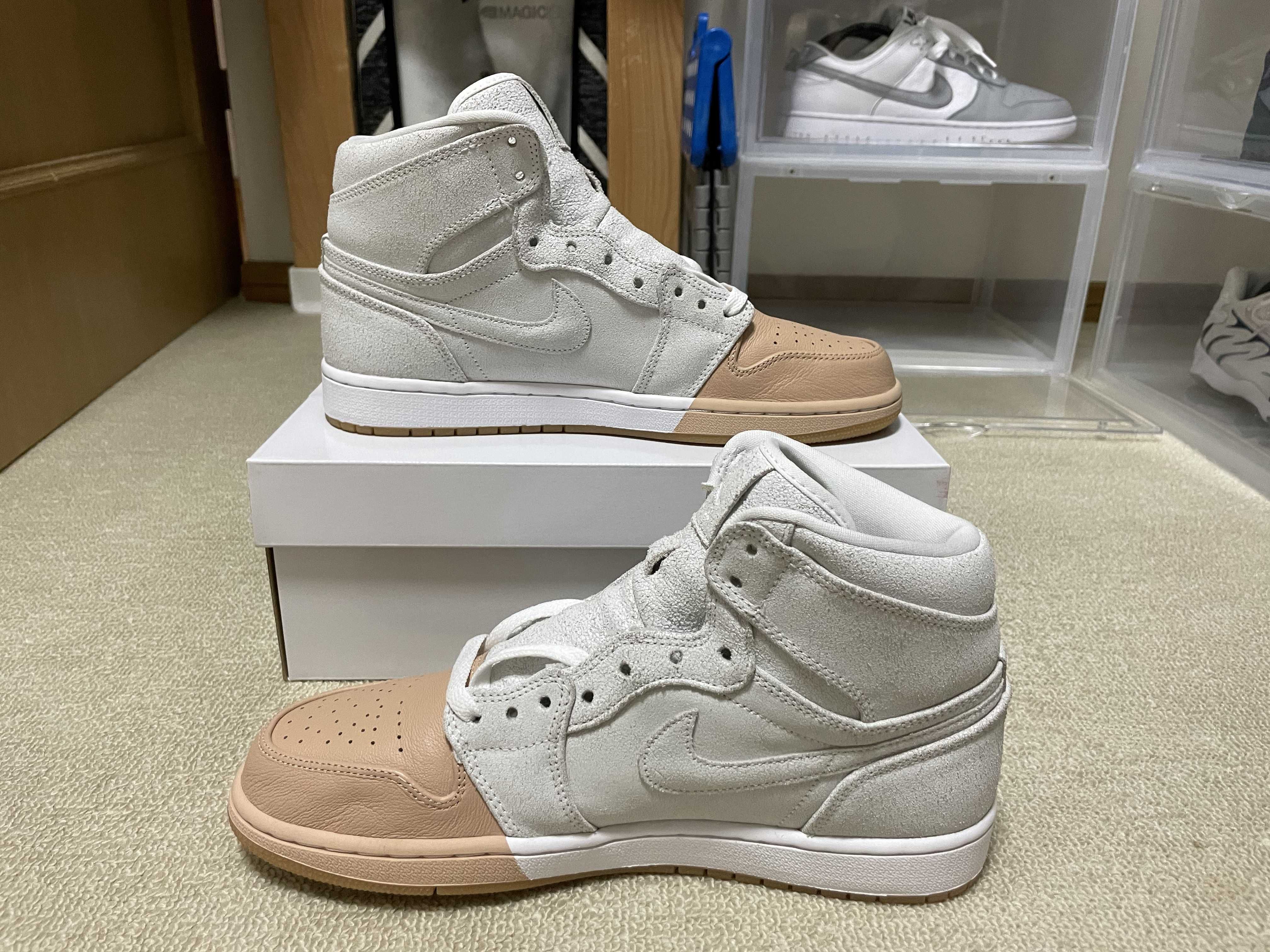 Nike Women's Air Jordan 1 Retro High Dip-Toe "White"
