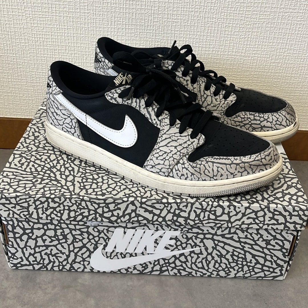 Nike Air Jordan 1 Retro Low OG "Black Cement"