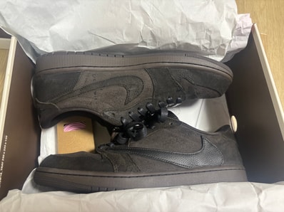 Travis Scott × Nike Air Jordan 1 Low OG SP "Velvet Brown and Dark Mocha"