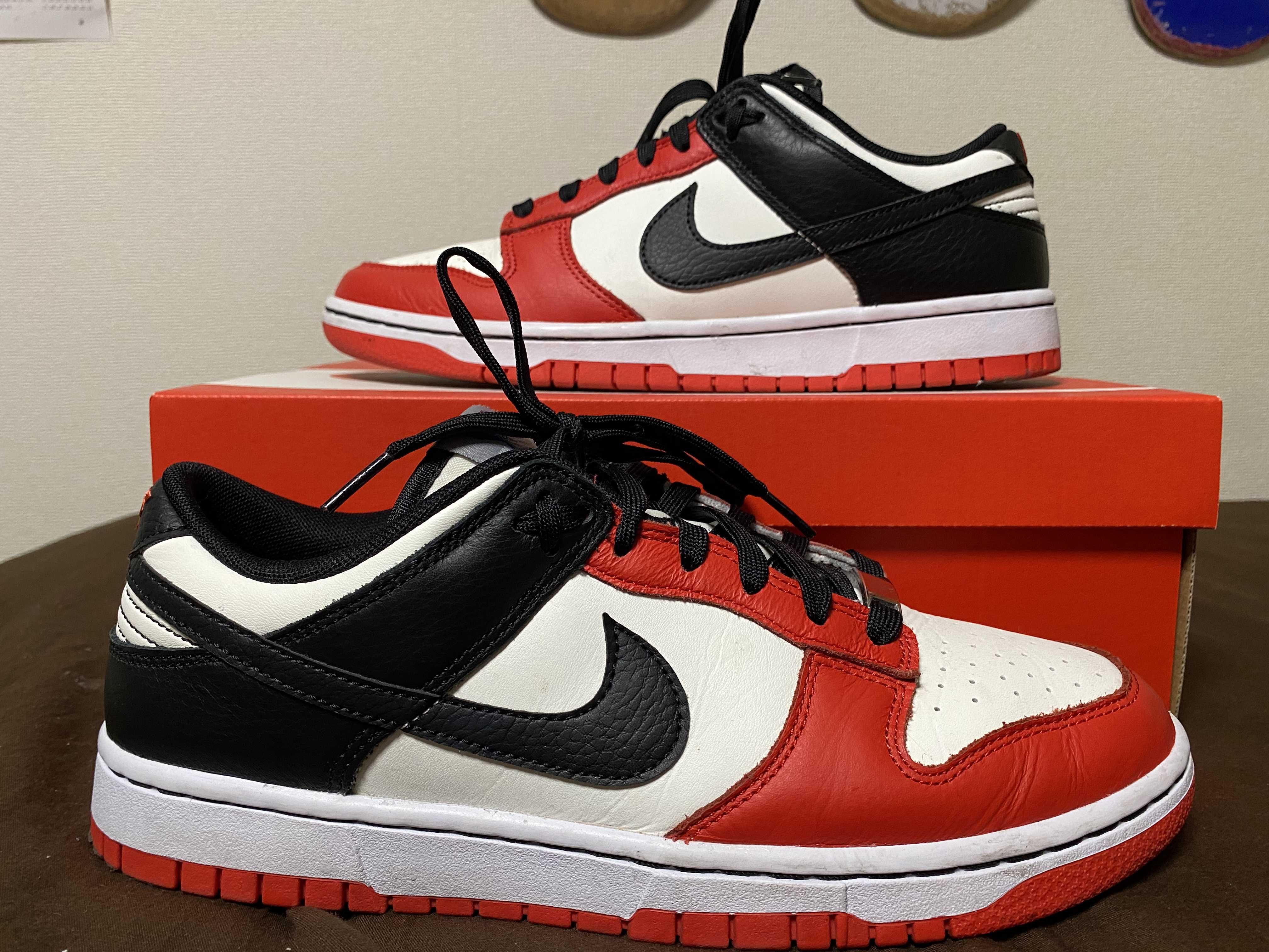 NBA × Nike Dunk Low EMB 75th Anniversary "Chicago Bulls"