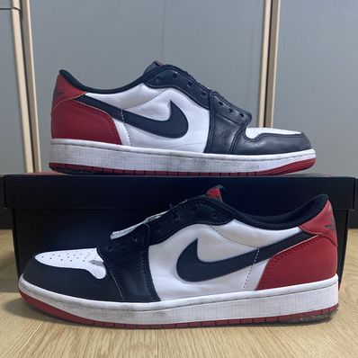 Nike Air Jordan 1 Retro Low OG "Black Toe"