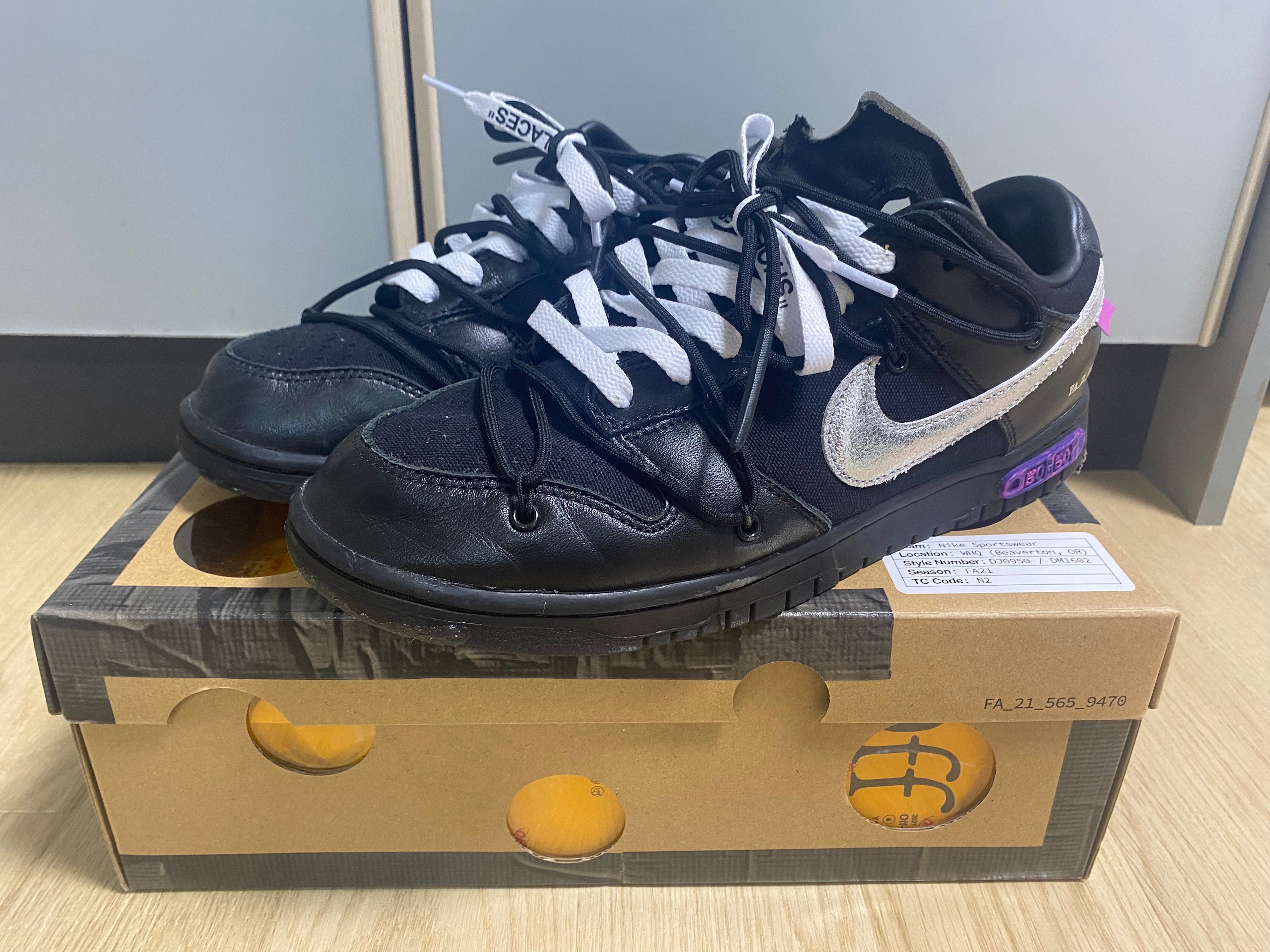 Off-White × Nike Dunk Low 1 of 50 "Lot.50"