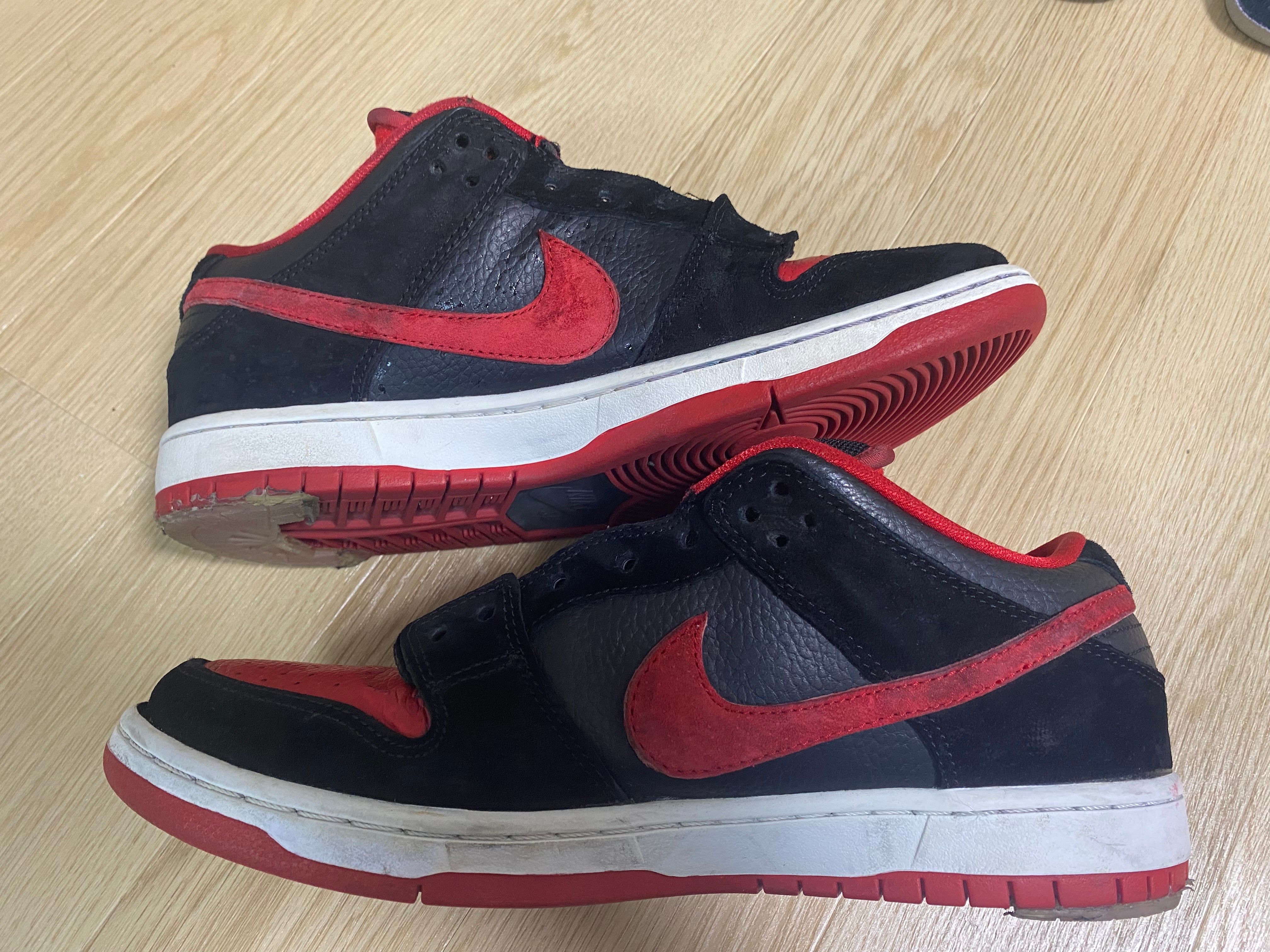 Nike SB Dunk Low Pro J-Pack "Black/University Red"