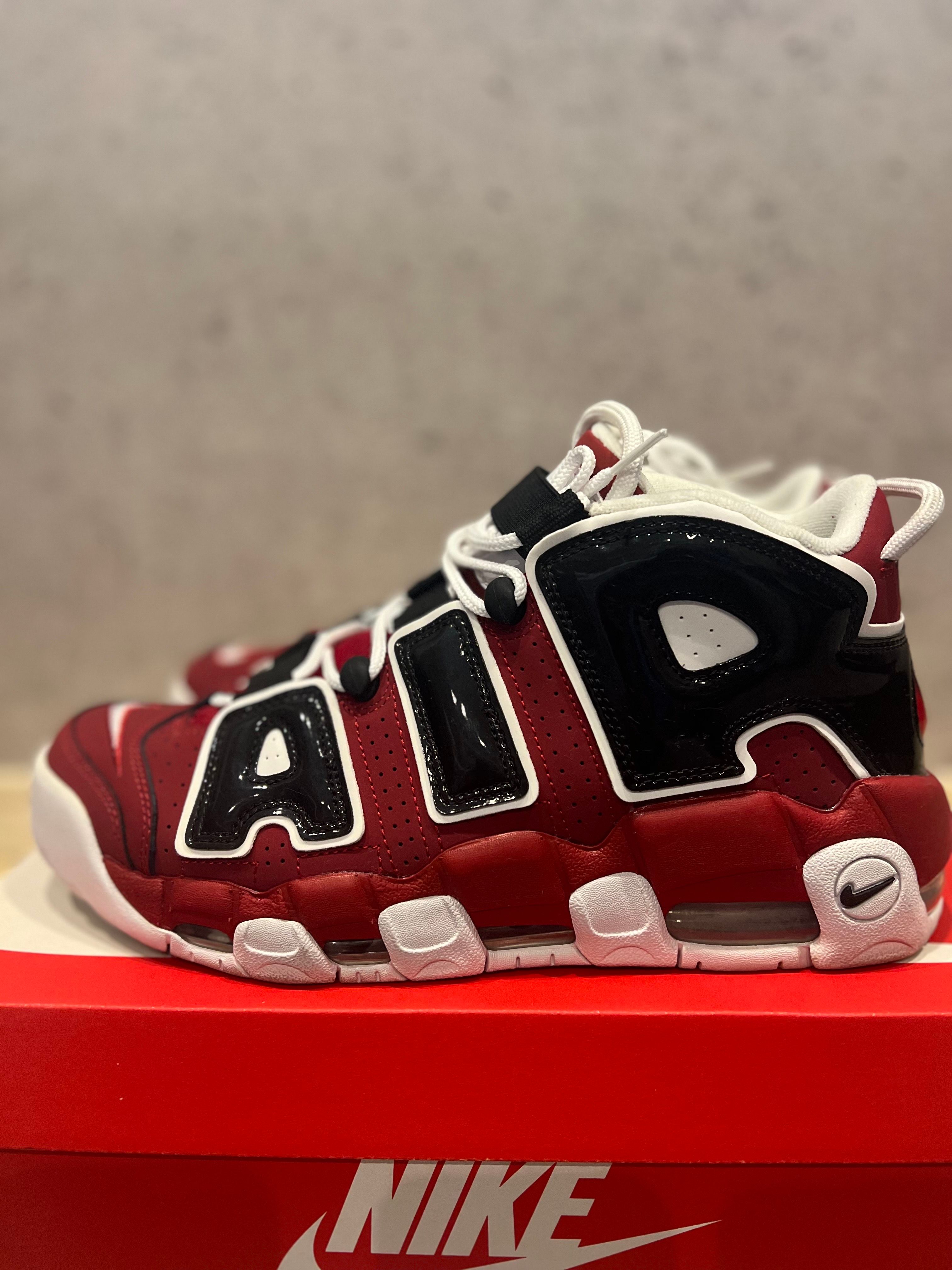 Nike Air More Uptempo ’96 "Black and Varsity Red" (2021)