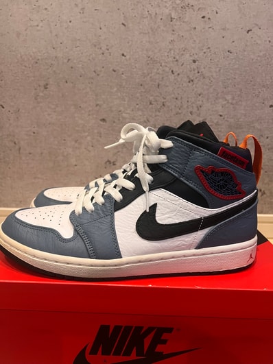 FACETASM × Nike Air Jordan 1 Mid "White/Navy"