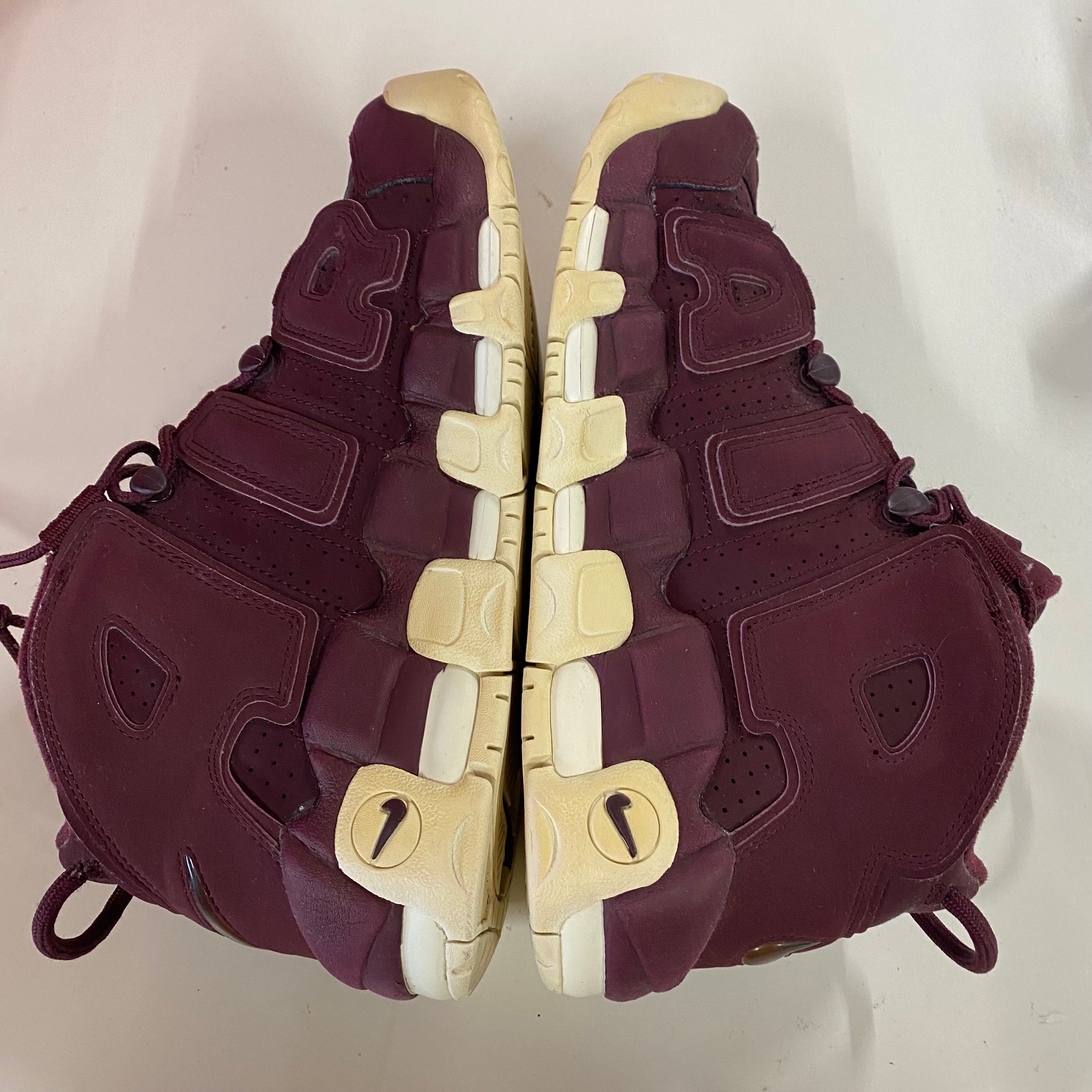 NIKE AIR MORE UPTEMPO "NIGHT MAROON/SAIL"