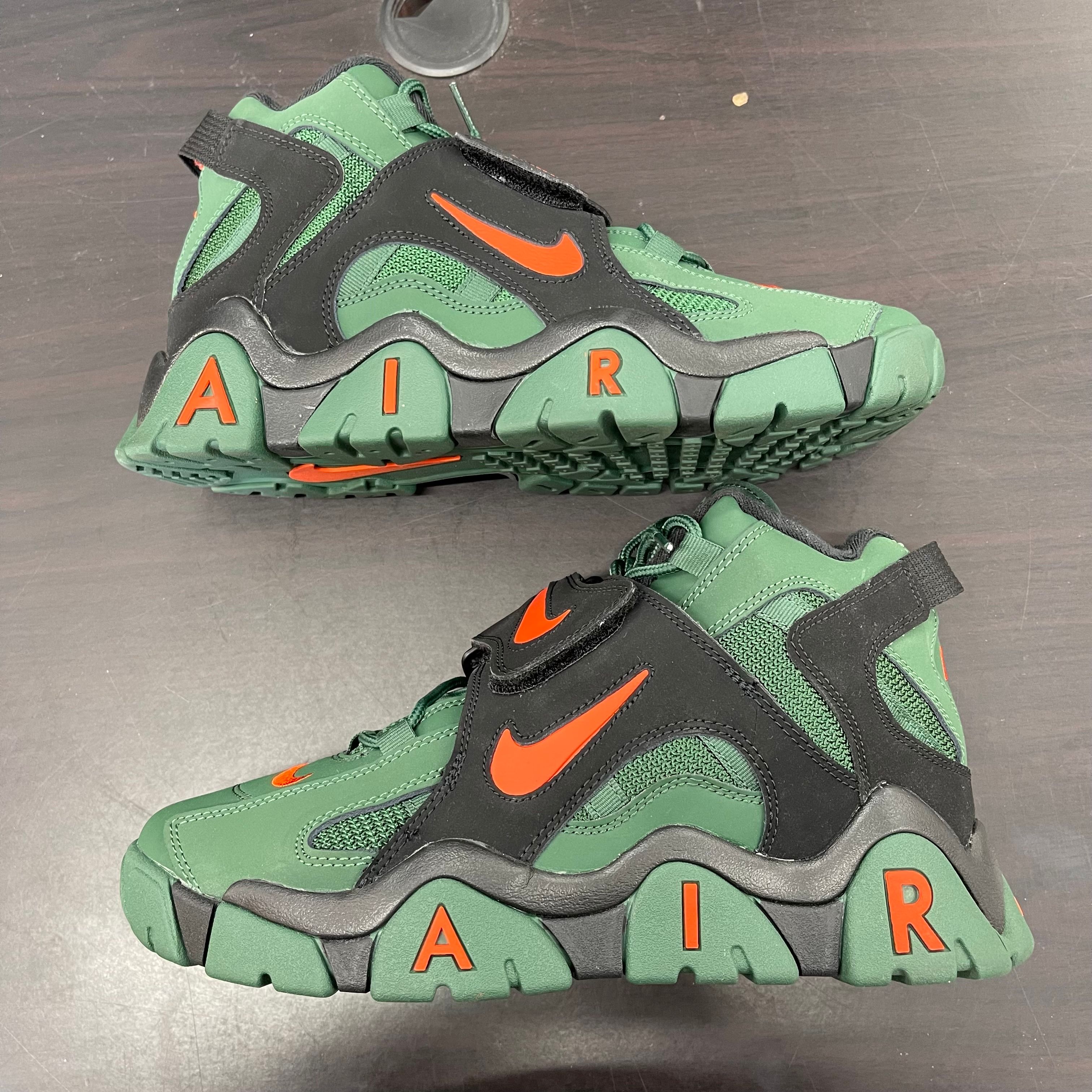 Nike Air Barrage Mid Super Bowl LIV "Green/Orange Black"