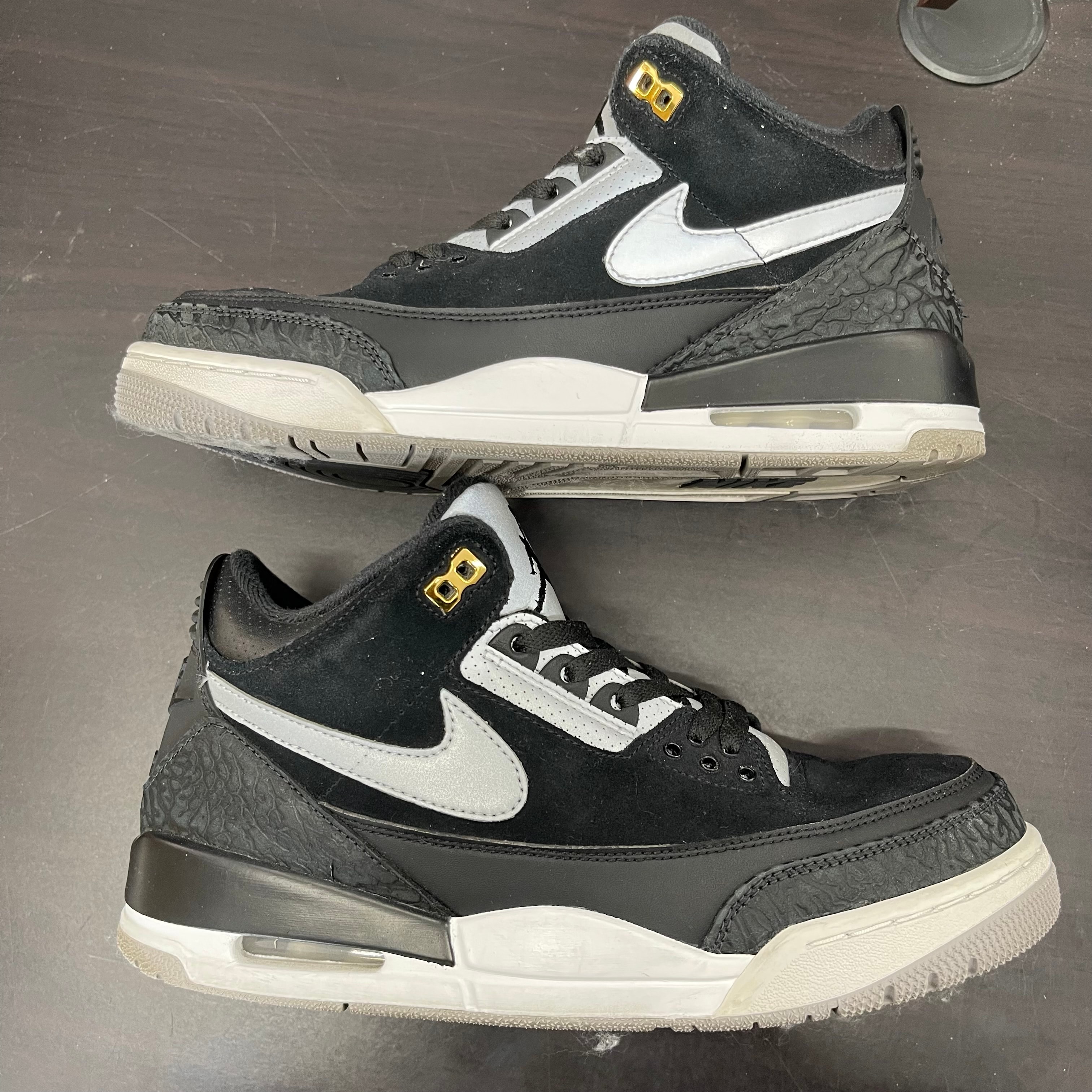 Nike Air Jordan 3 Retro Tinker "Black/Cement Grey"