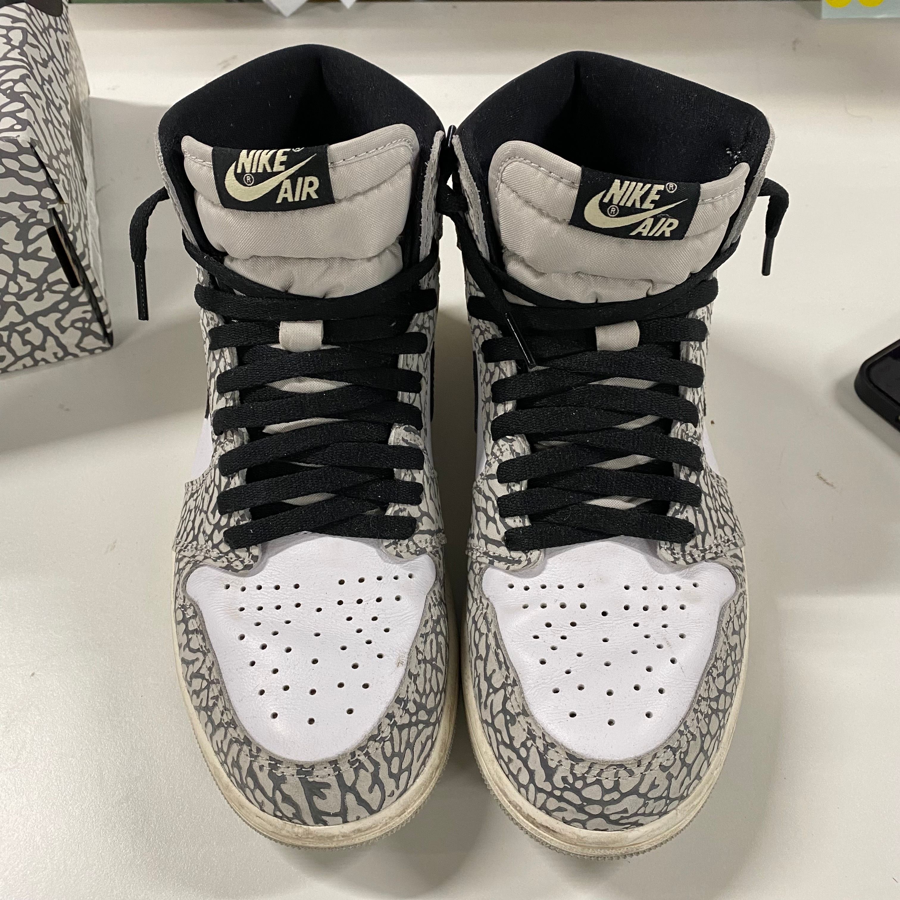 Nike Air Jordan 1 High OG "White Cement/Safari"