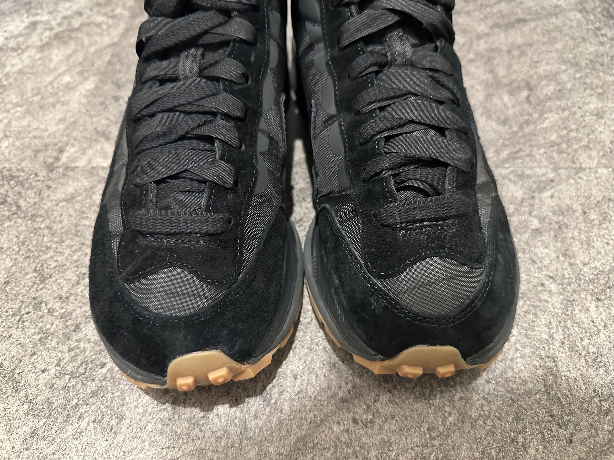 sacai × Nike Vapor Waffle "Black Gum"