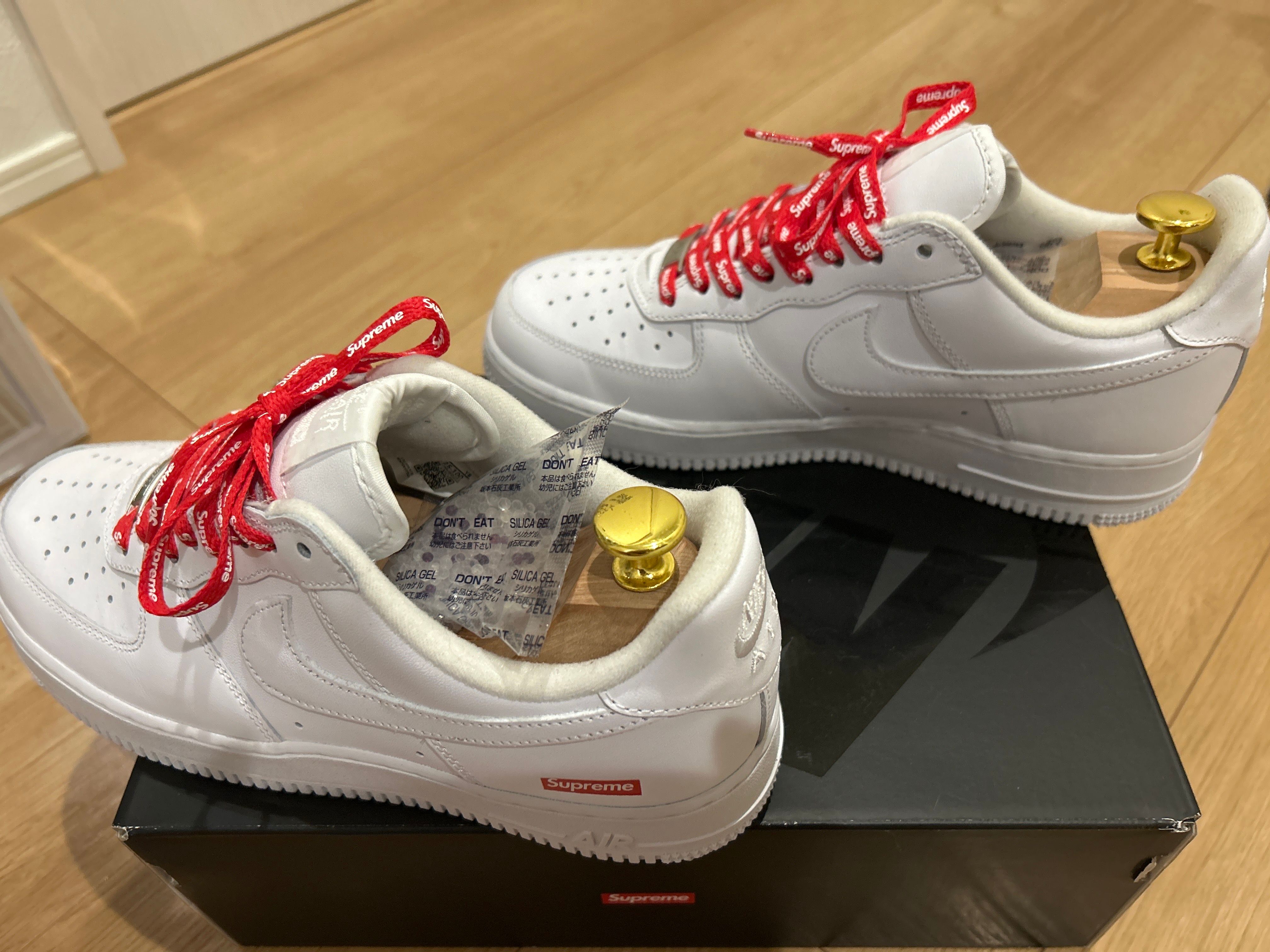 Supreme × Nike Air Force 1 Low "White"