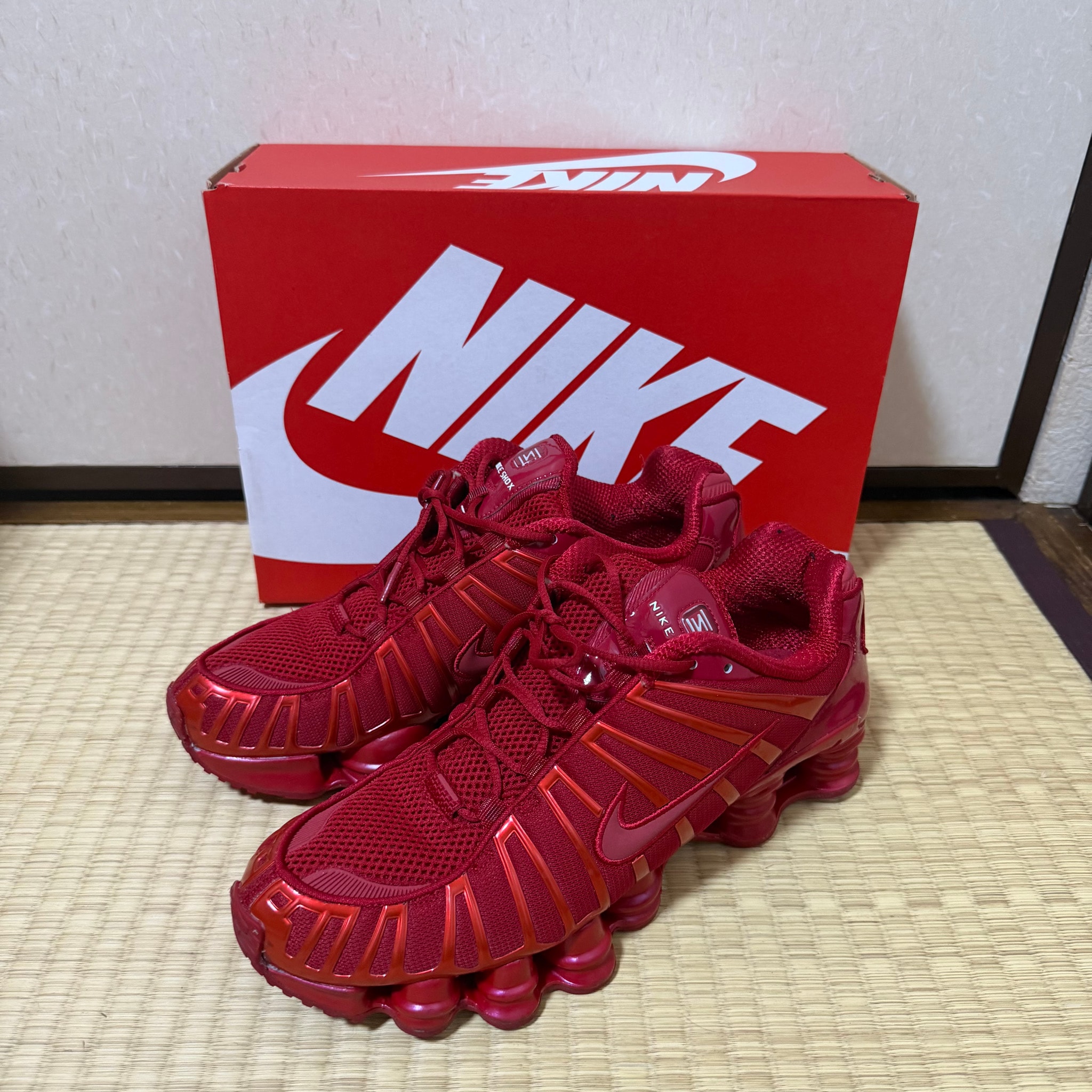 Nike Women's Shox TL "Gym Red/White"
