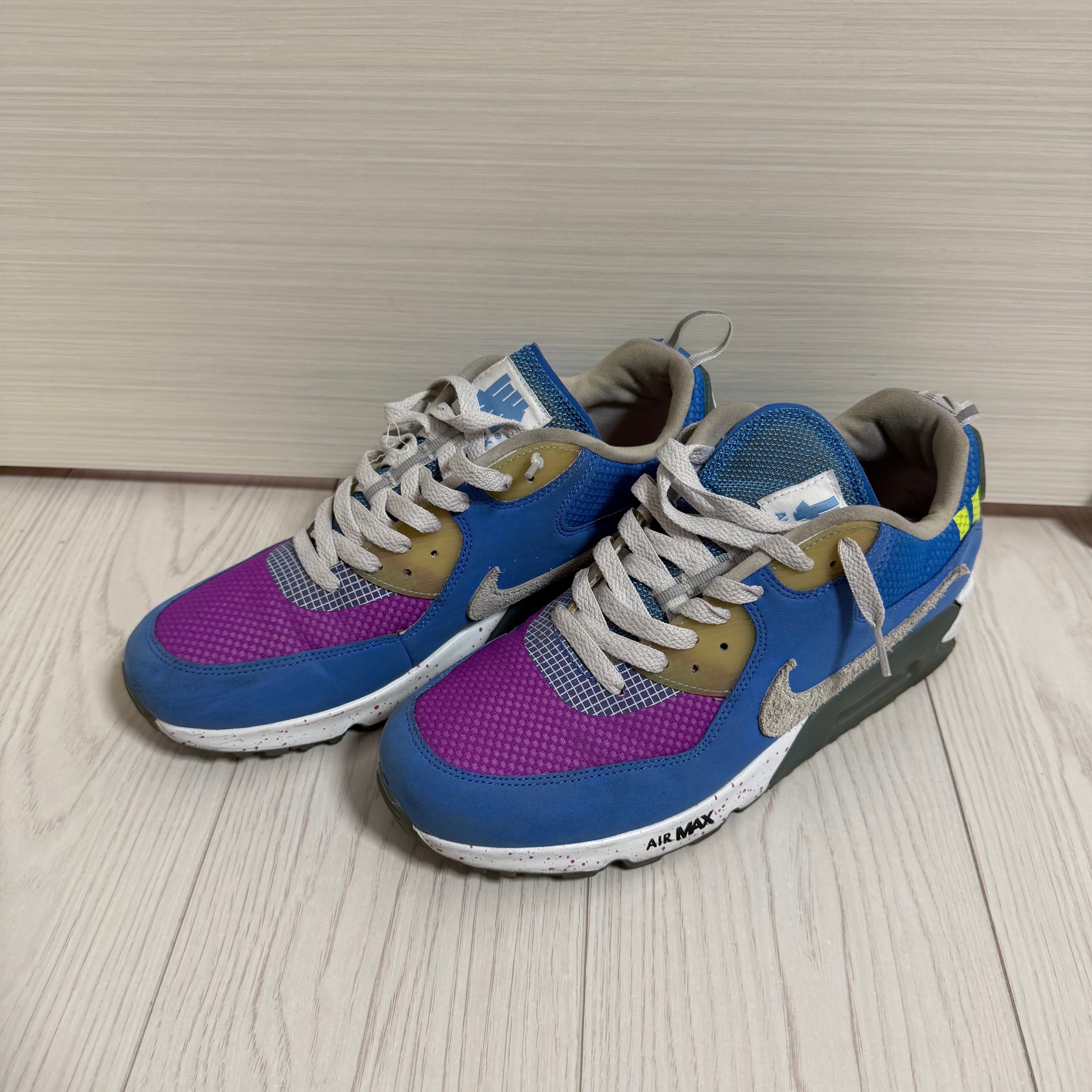 アンディフィーテッド × ナイキ エアマックス90 "パシフィックブルー/パープル"