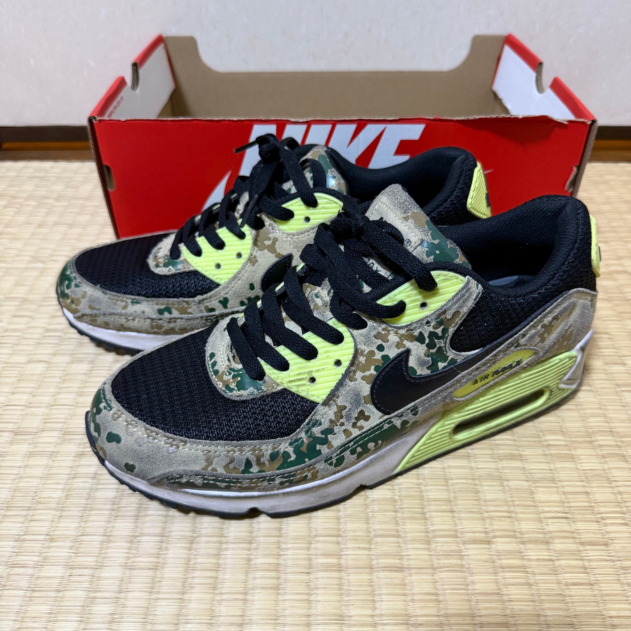 Nike Air Max 90 PRM "Camo/Light Lemon Twist"