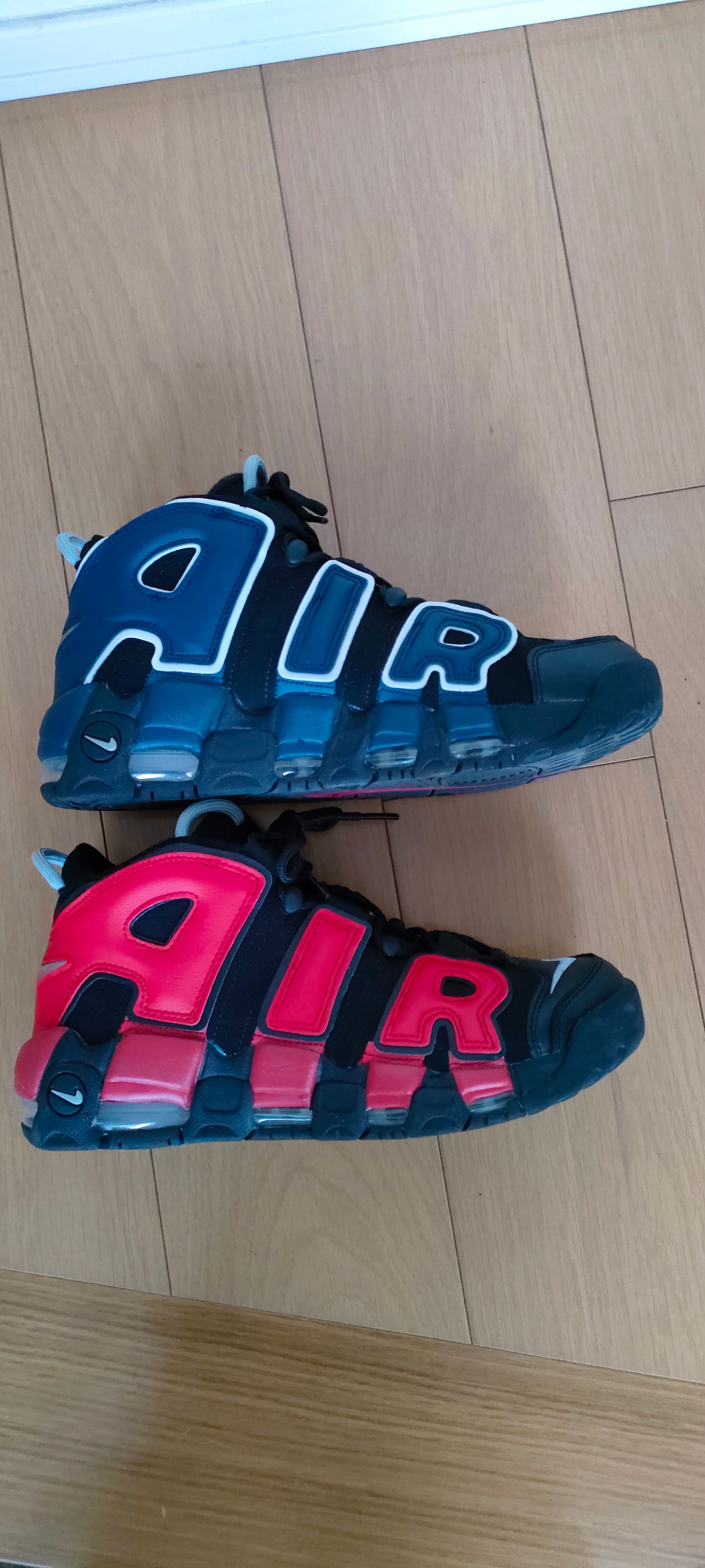 Nike Air More Uptempo '96 "Black and University Red"