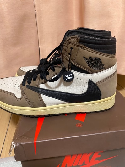 Travis Scott × Nike Air Jordan 1 Retro High OG TS SP "Sail/Dark Mocha"