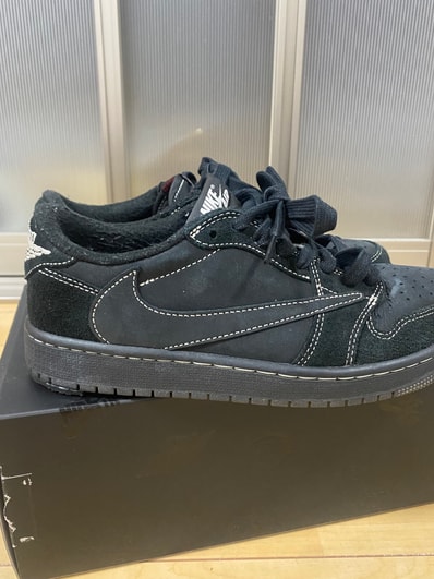 Travis Scott × Nike Air Jordan 1 Low OG SP "Black Phantom"