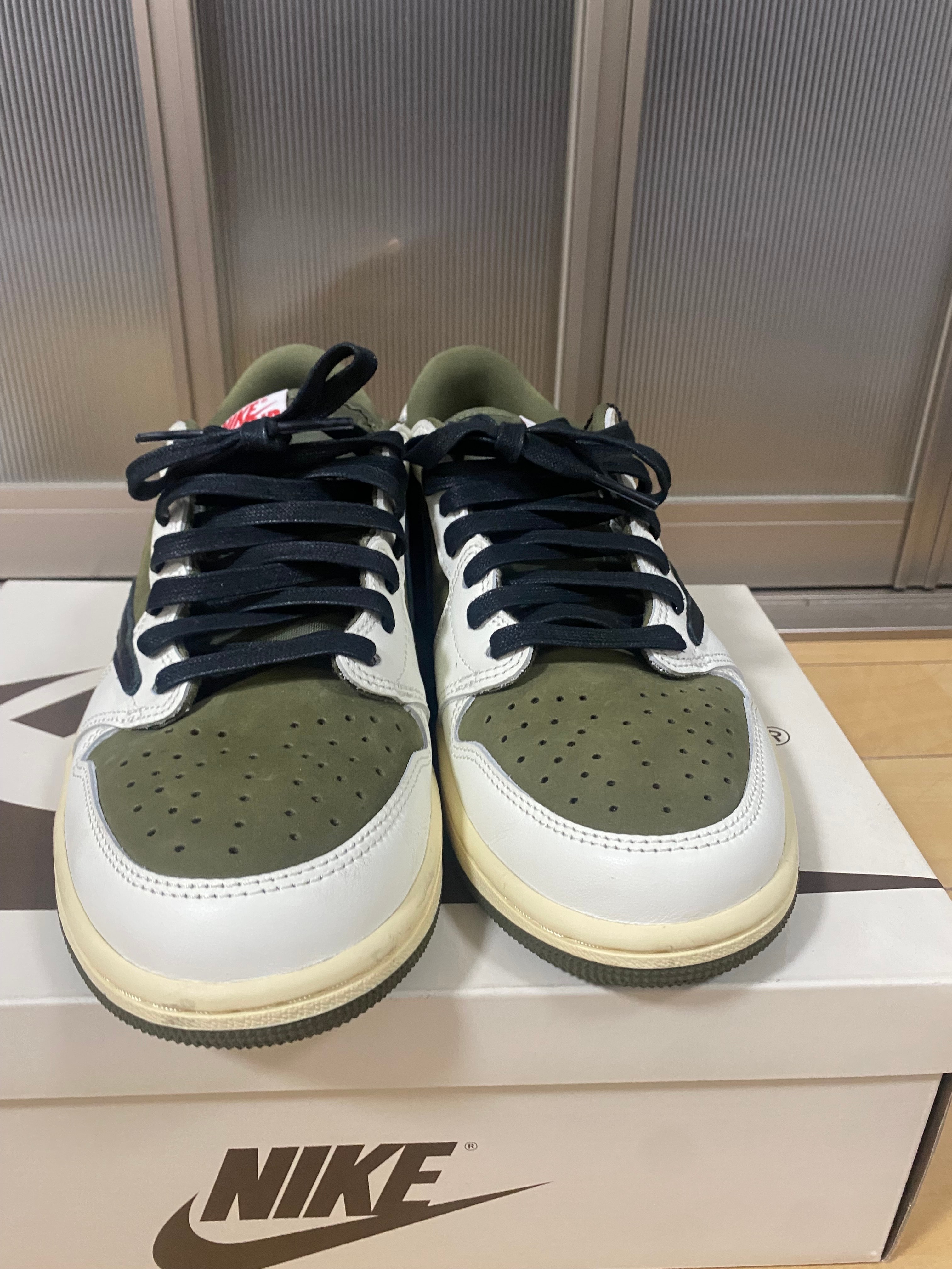Travis Scott × Nike Air Jordan 1 Low OG SP "Reverse Olive"