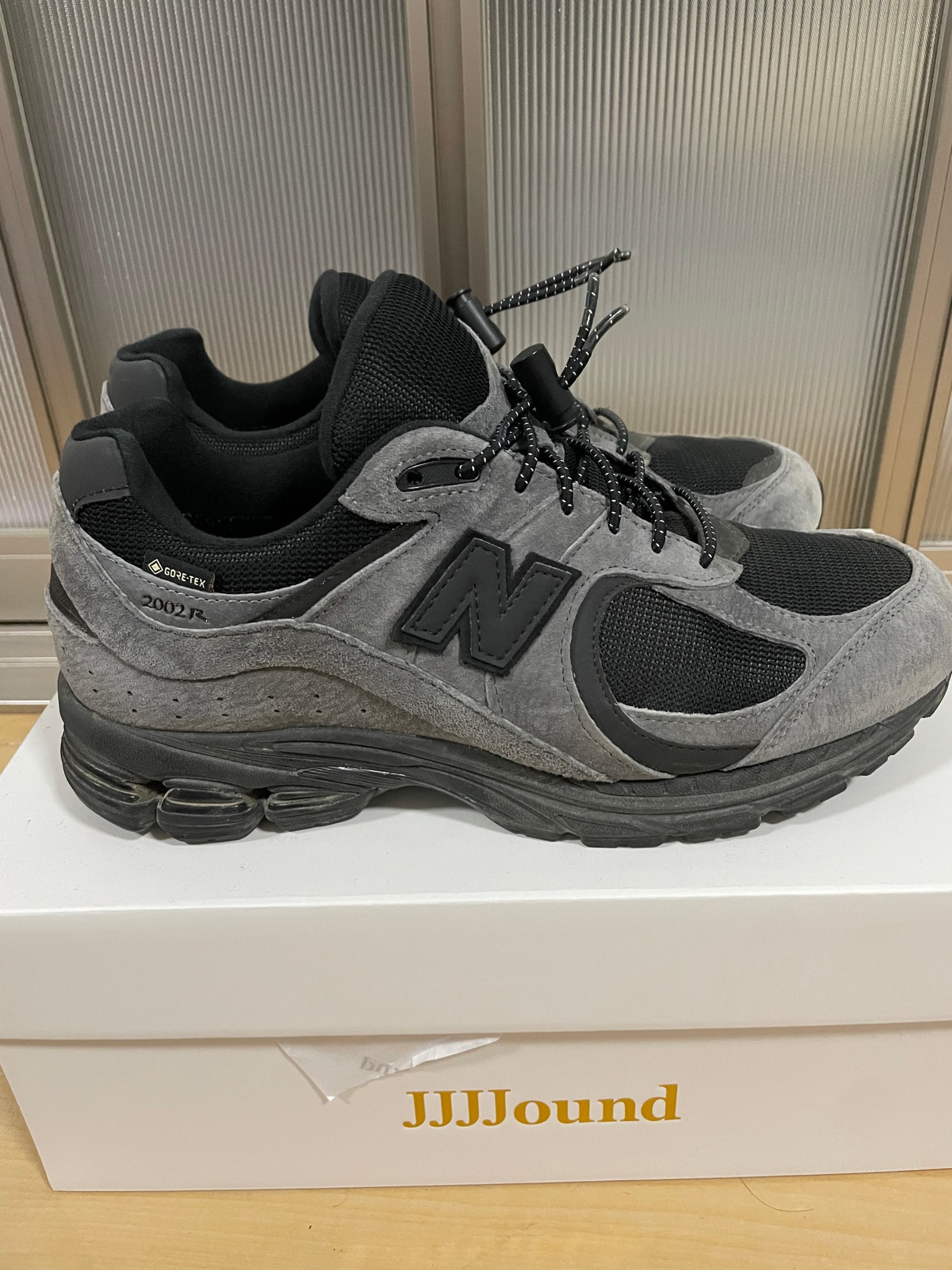 JJJJound × New Balance 2002R GORE-TEX "Charcoal" M2002RXZ