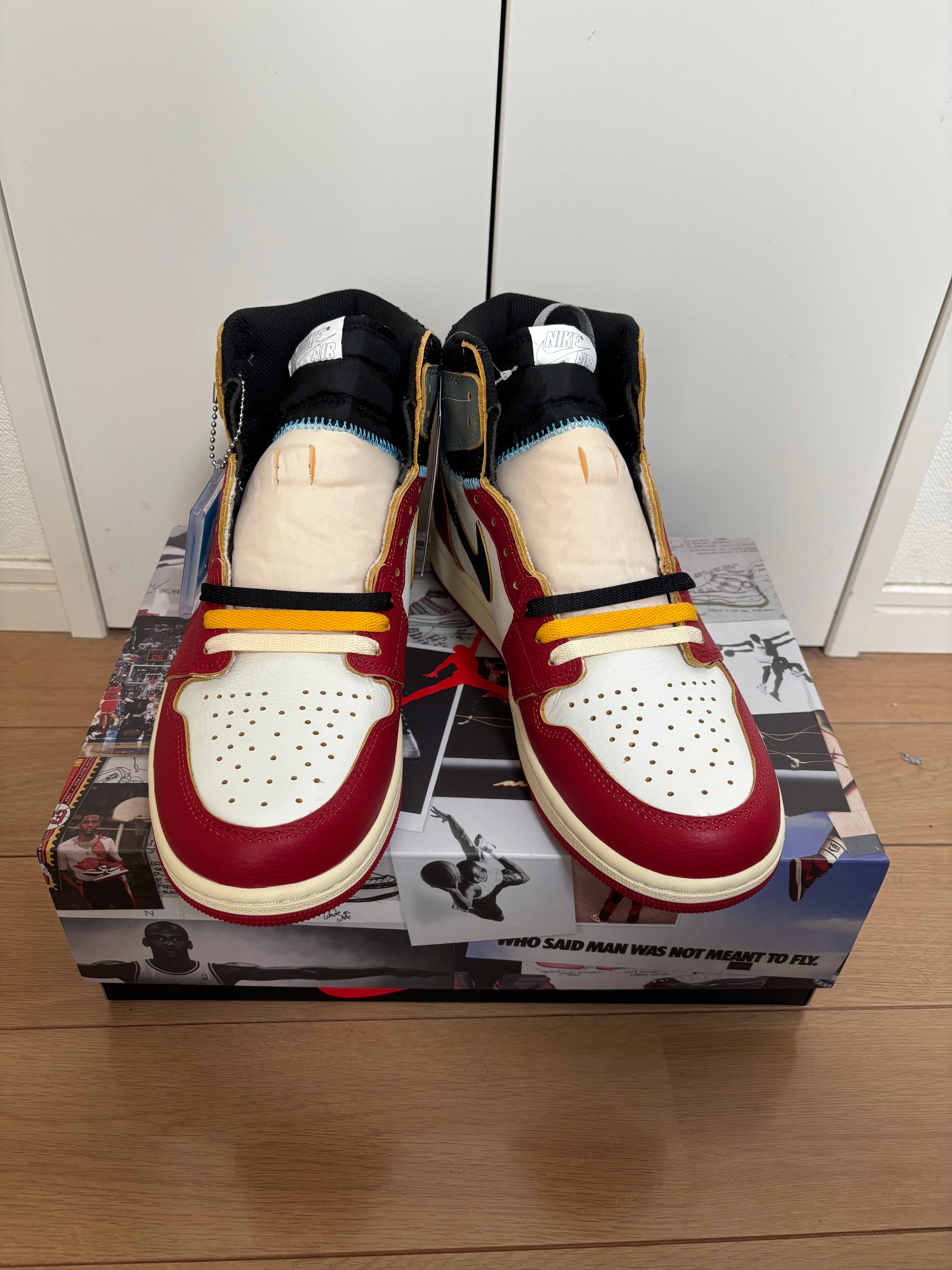 ユニオン × ナイキ エアジョーダン1 レトロ ハイ OG "シカゴ/シャドウ"