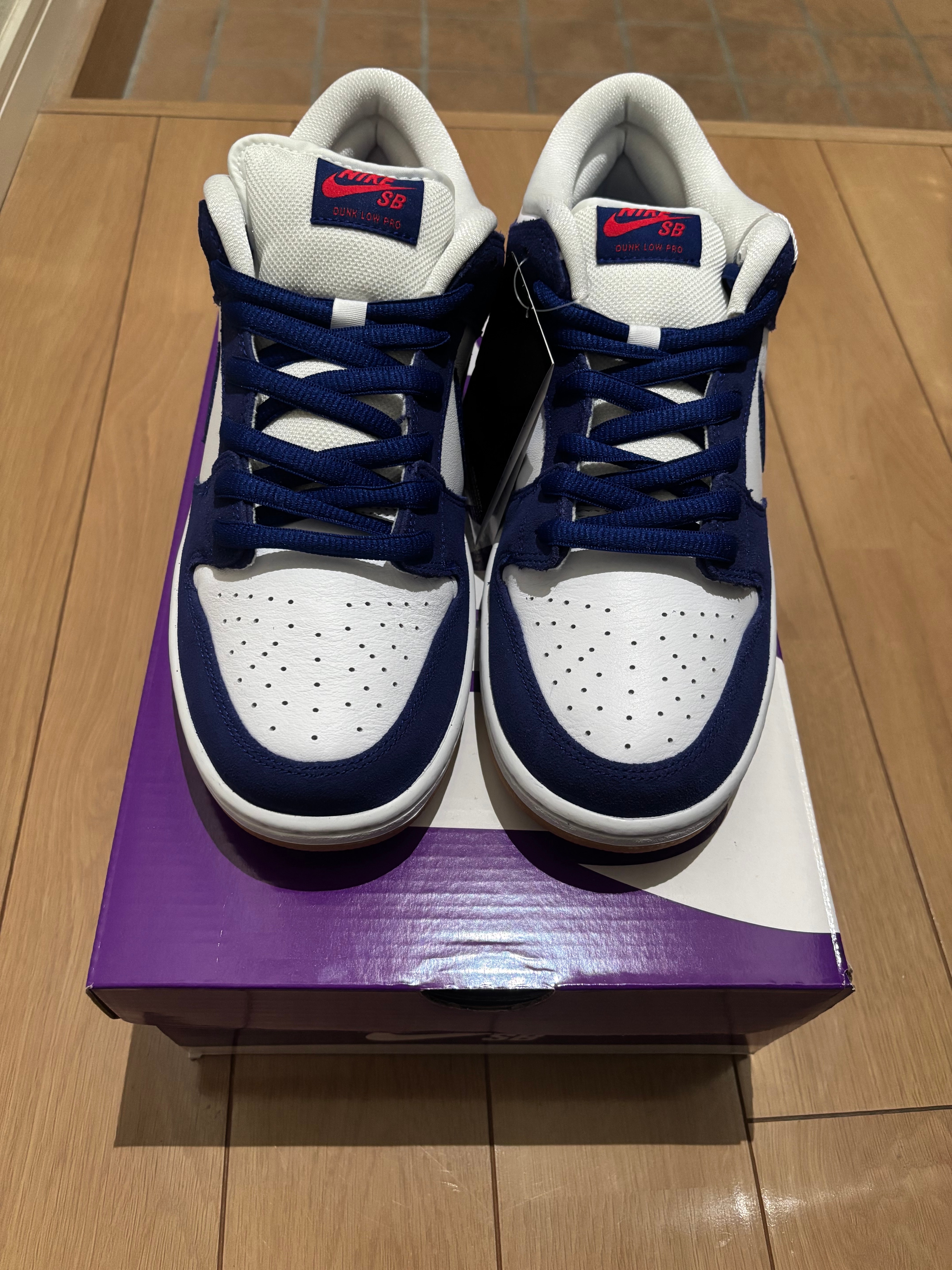 Nike SB Dunk Low "Los Angeles Dodgers/Deep Royal Blue"