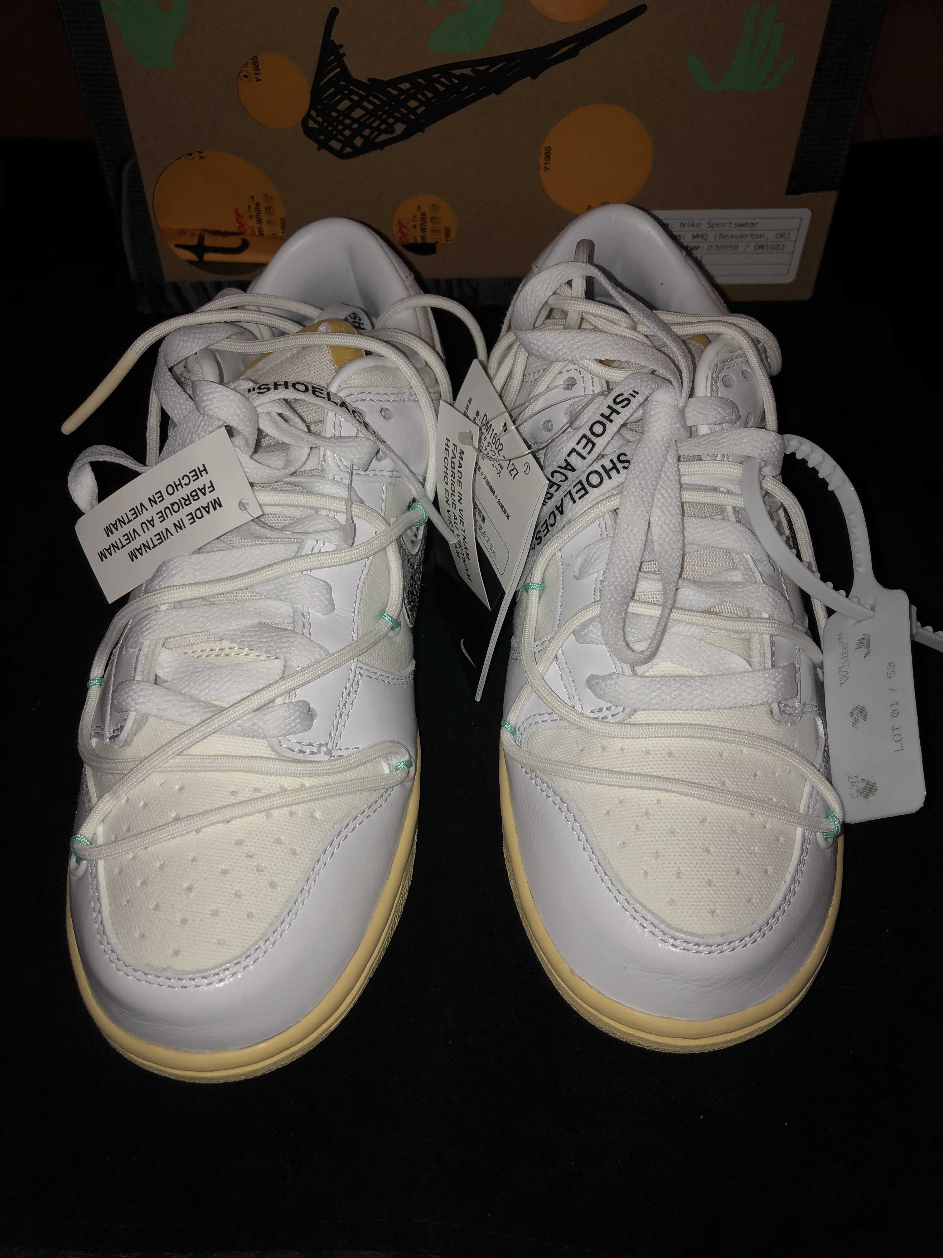 Off-White × Nike Dunk Low 1 of 50 "Lot.1"