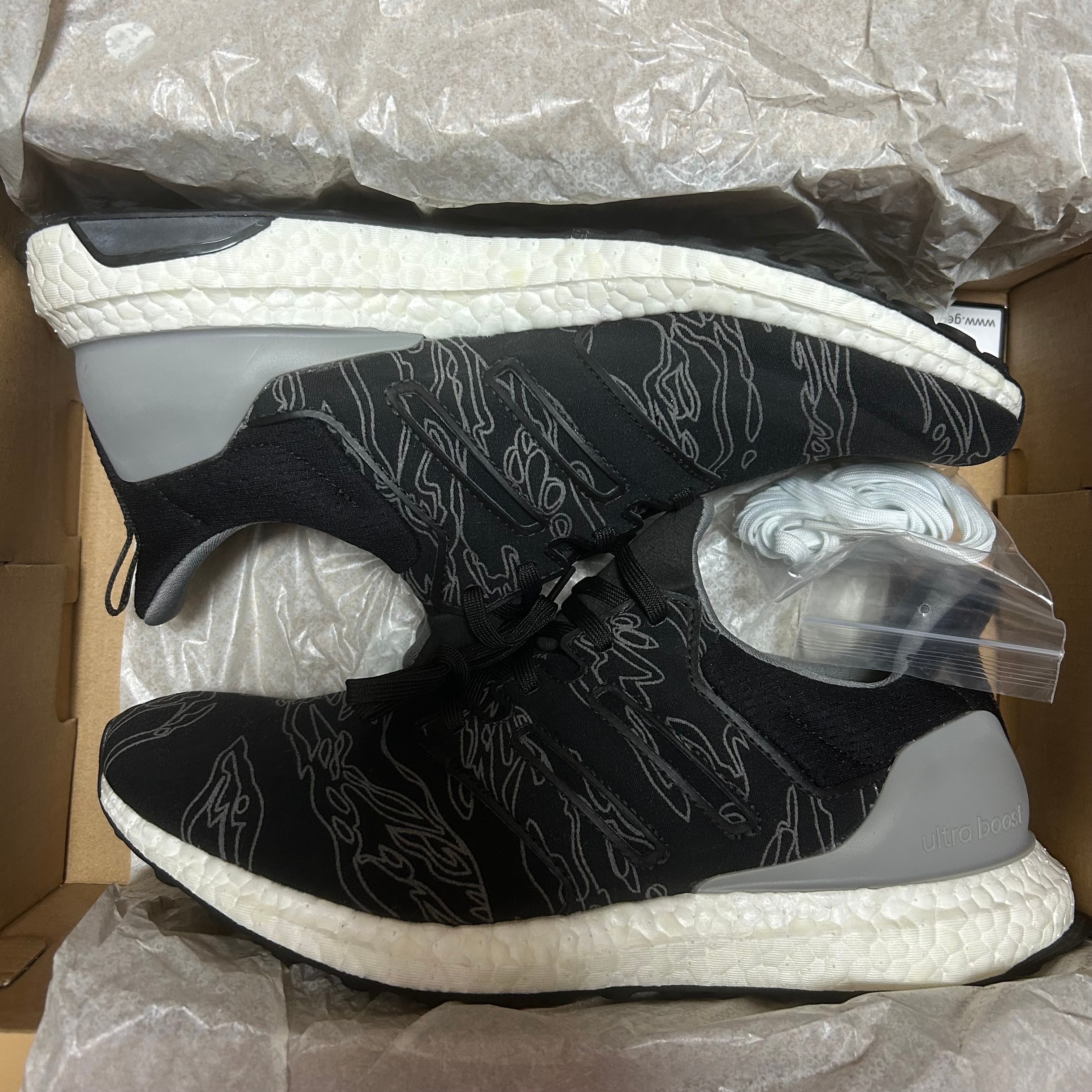 adidas ULTRA BOOST UNDEFEATED PERFORMANCE RUNNING "BLACK"