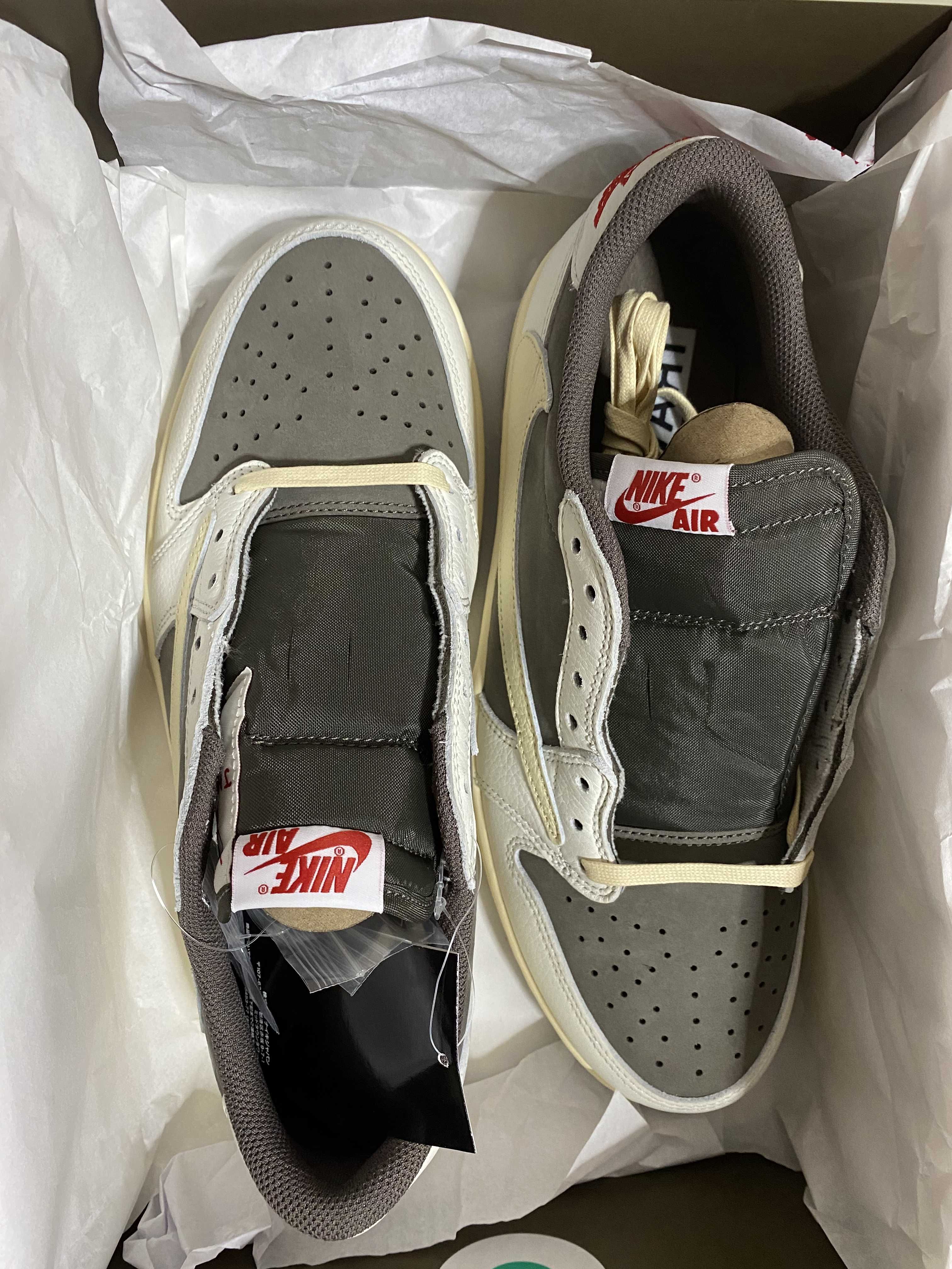 Travis Scott × Nike Air Jordan 1 Low OG SP "Reverse Mocha/Sail and Ridgerock"