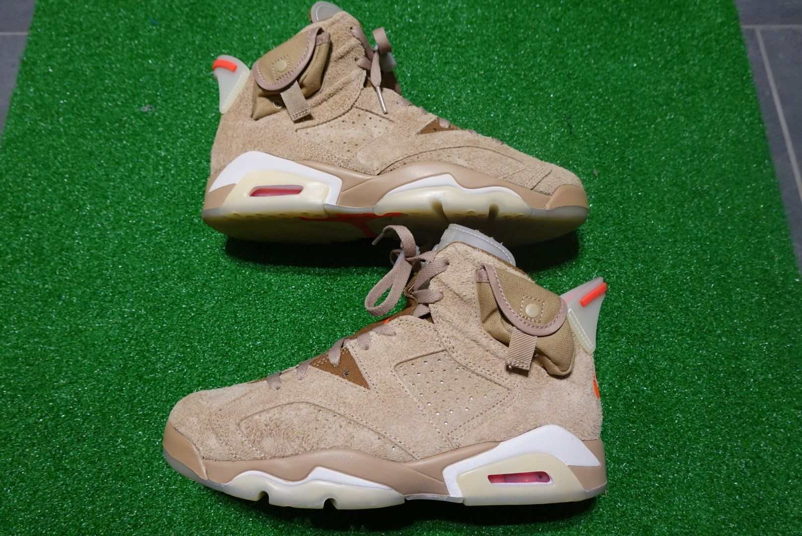 Travis Scott × Nike Air Jordan 6 "British Khaki"