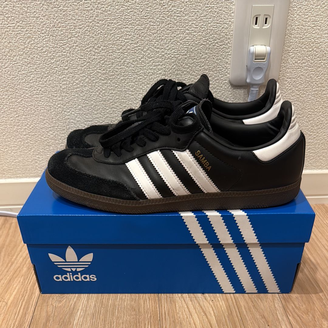adidas Samba OG "Core Black/Cloud White/Gum"