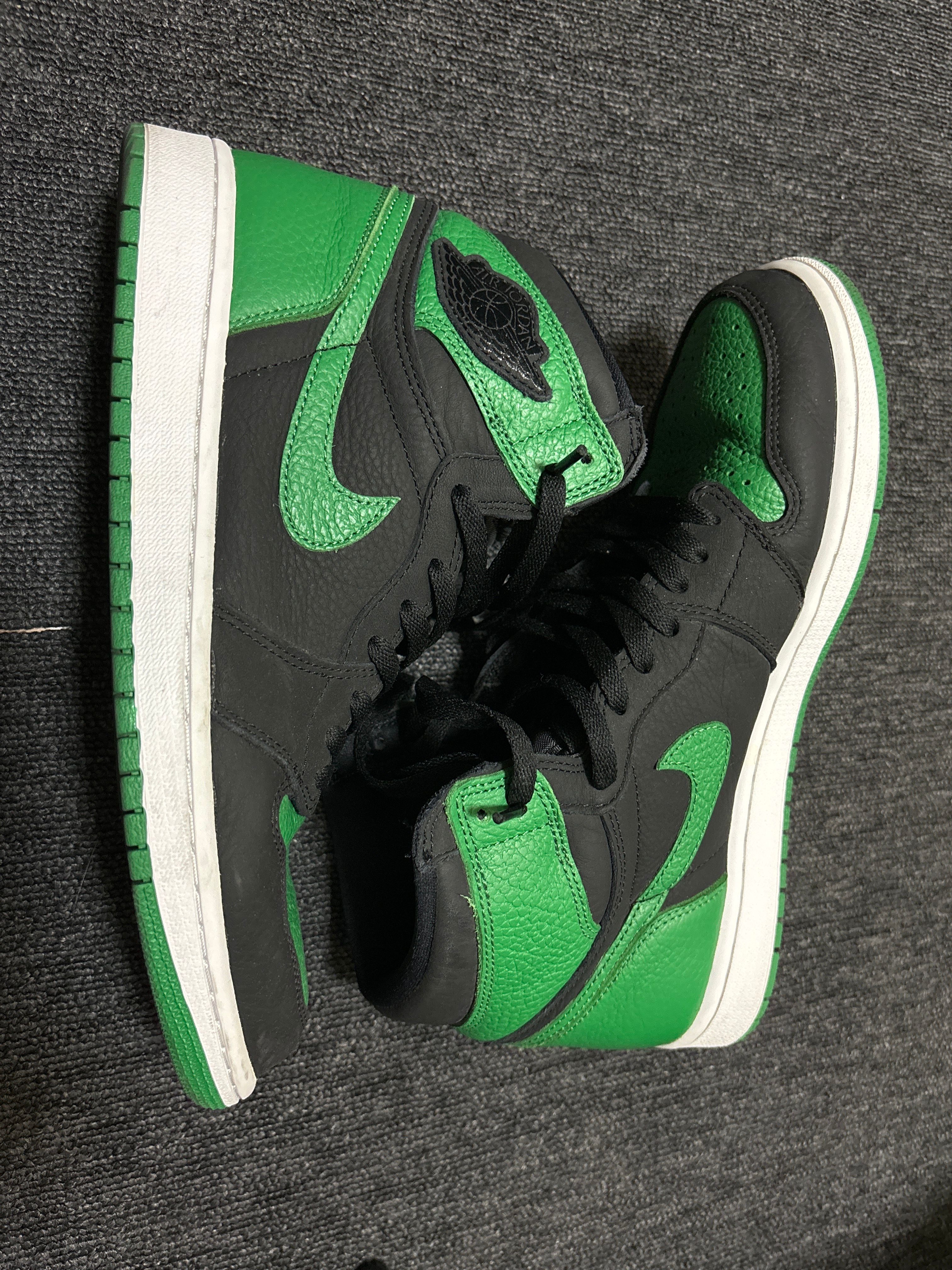 Nike Air Jordan 1 Retro High OG "Black/Pine Green" (2020)      