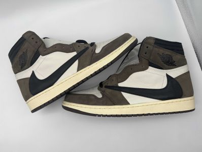 Travis Scott × Nike Air Jordan 1 Retro High OG TS SP "Sail/Dark Mocha"