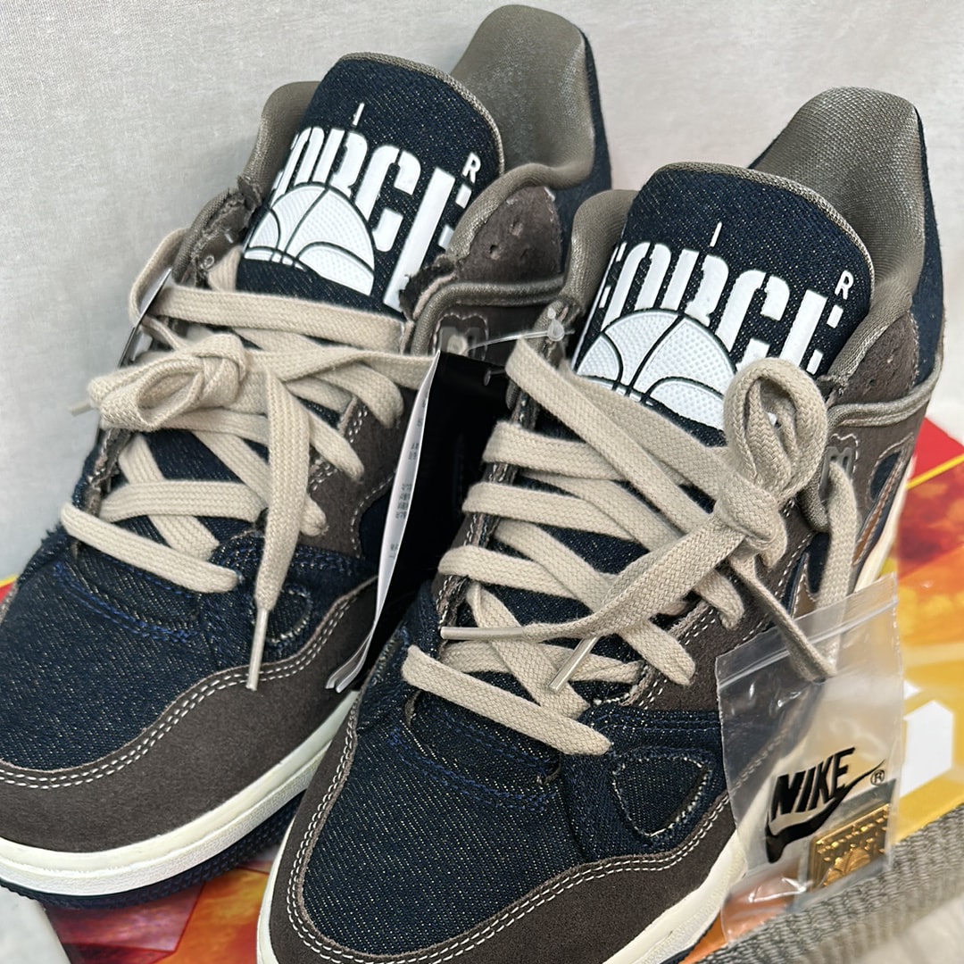 NIGO® × Levi's × Nike Air Force 3 Low SP "Enigma Stone" (OGIN Heel Logo) (Levi's Tab)