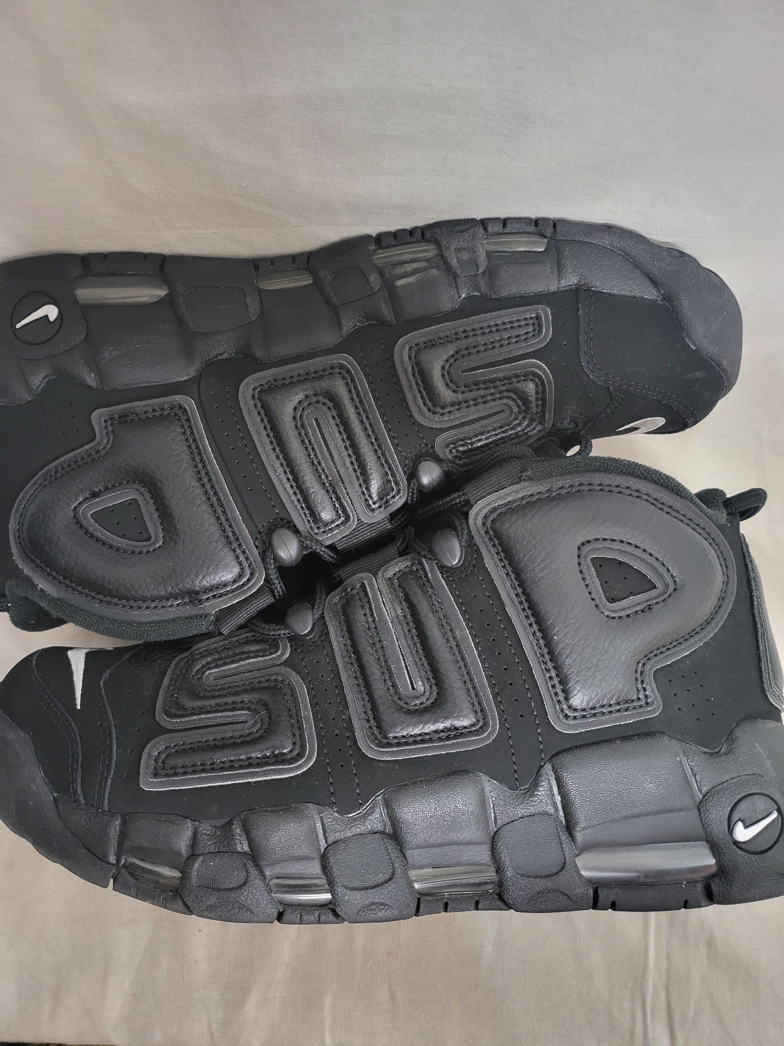 Supreme × Nike Air More Uptempo "Black"